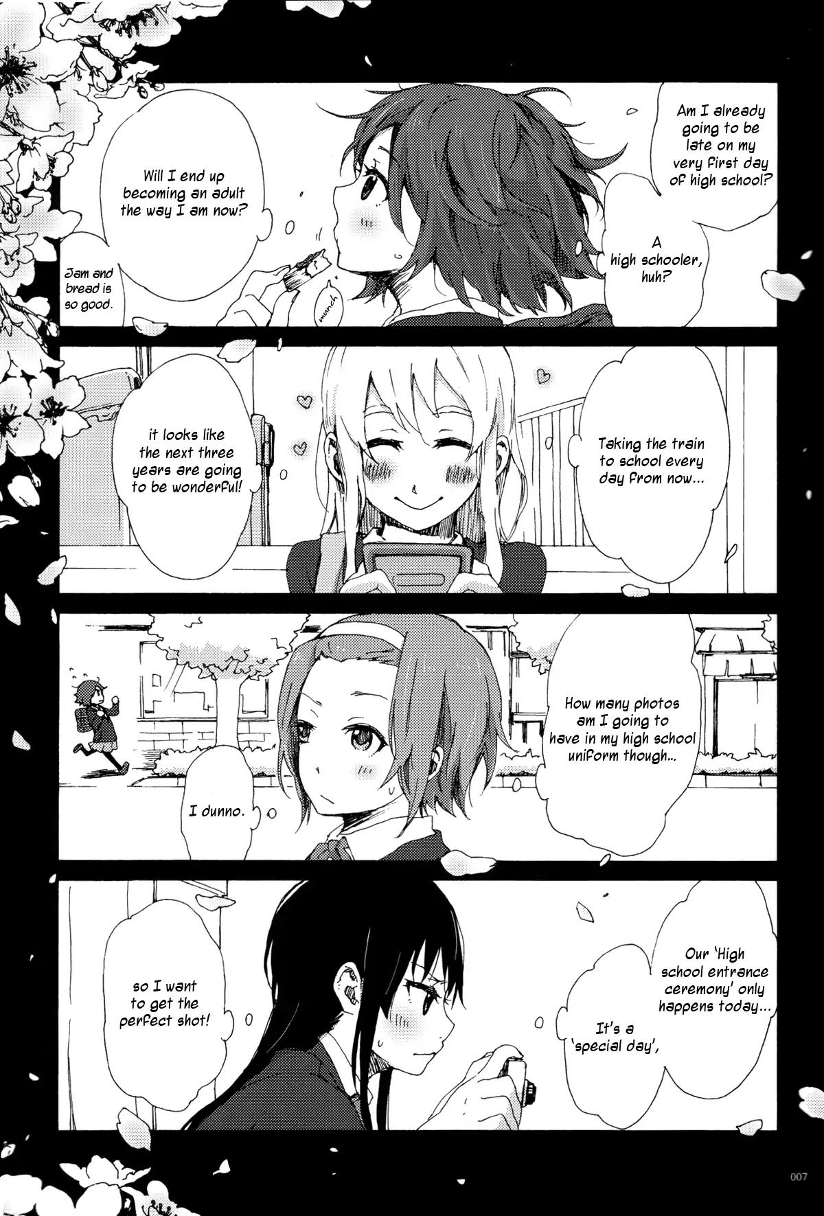 Ho-kago Comes Again Chapter 1 page 7 - Chapter 1: Spring