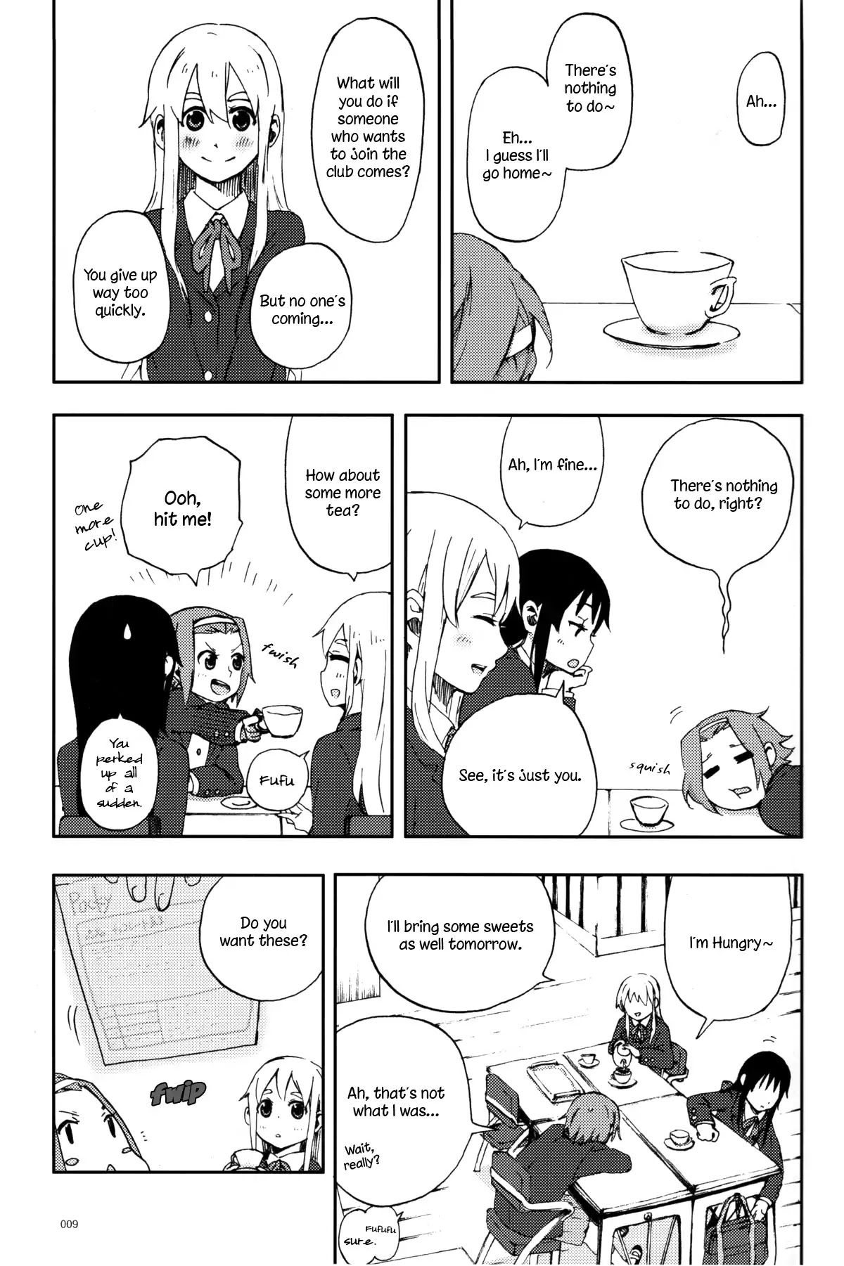 Ho-kago Comes Again Chapter 1 page 9 - Chapter 1: Spring