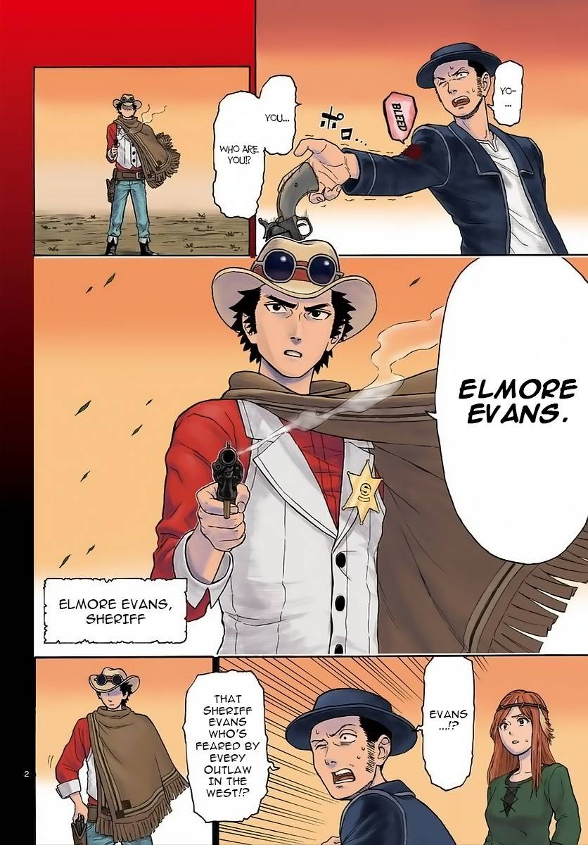 Hoankan Evans no Uso Chapter 1 page 2 - Chapter 1: A Sheriff Doesn't Look Back