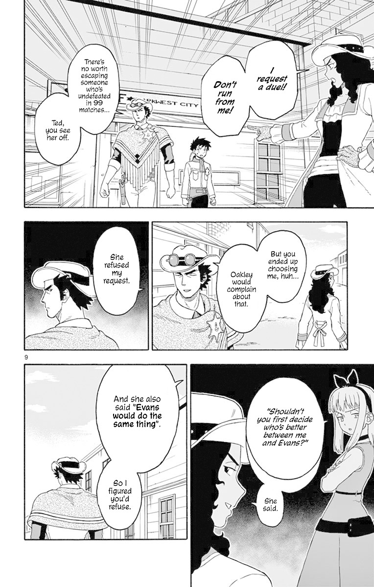 Hoankan Evans no Uso Chapter 100 page 9 - Chapter 100: A Sheriff Doesn't Want To Lose