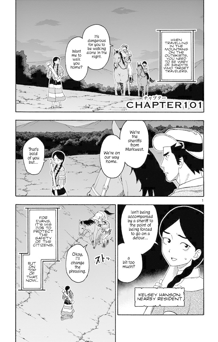 Hoankan Evans no Uso Chapter 101 page 1 - Chapter 101: Never Doubt A Sheriff's Strength
