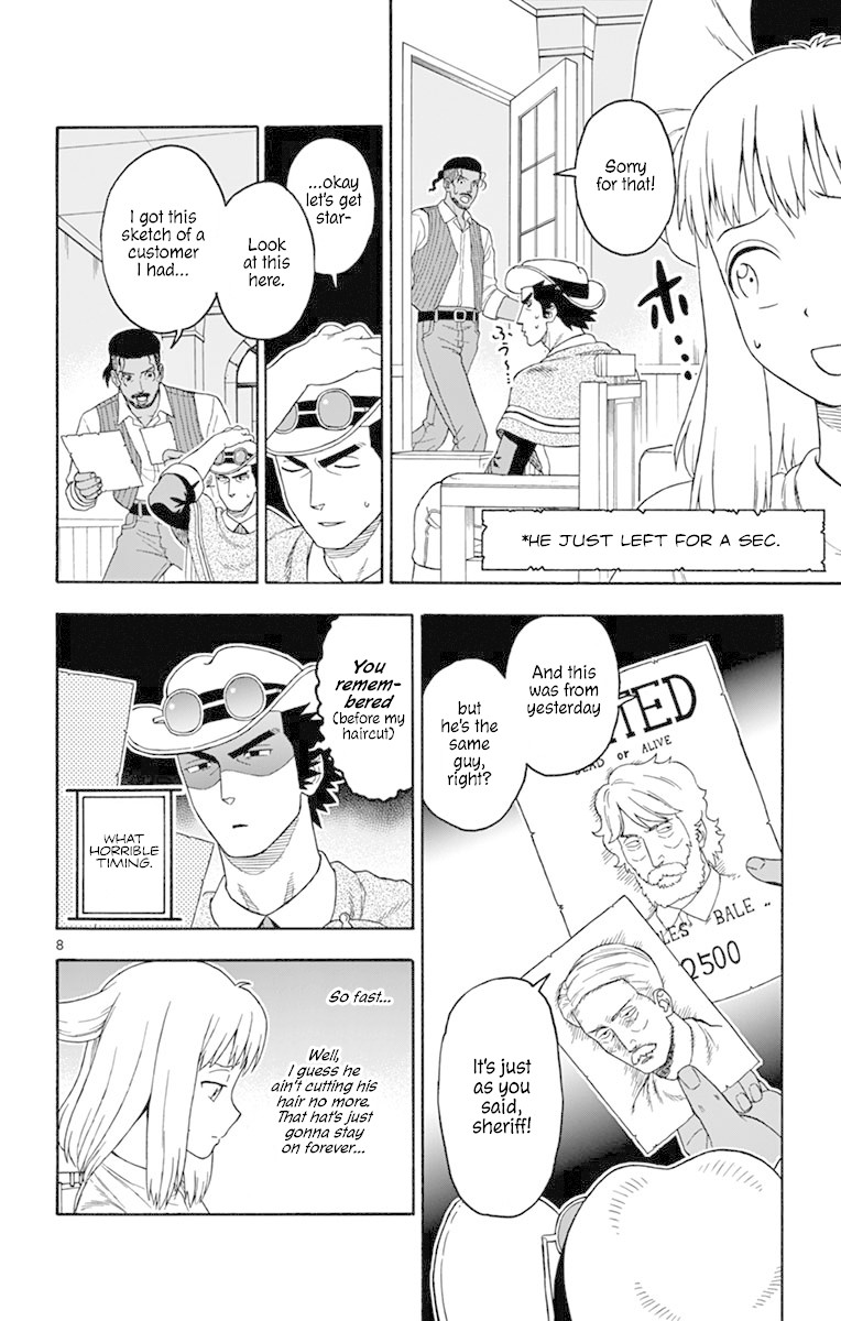 Hoankan Evans no Uso Chapter 102 page 8 - Chapter 102: A Sheriff Never Worries About His Hair