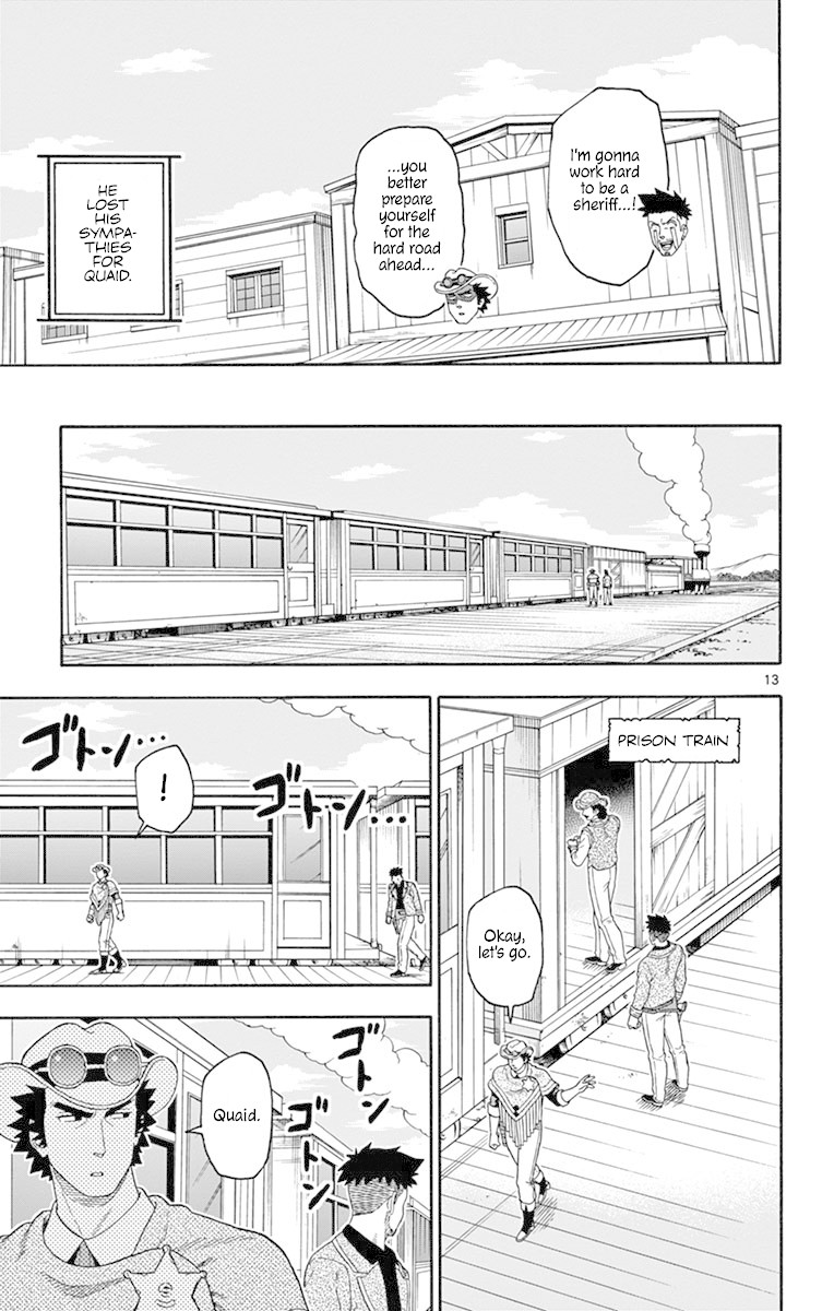 Hoankan Evans no Uso Chapter 104 page 13 - Chapter 104: A Sheriff Never Sheds Tears
