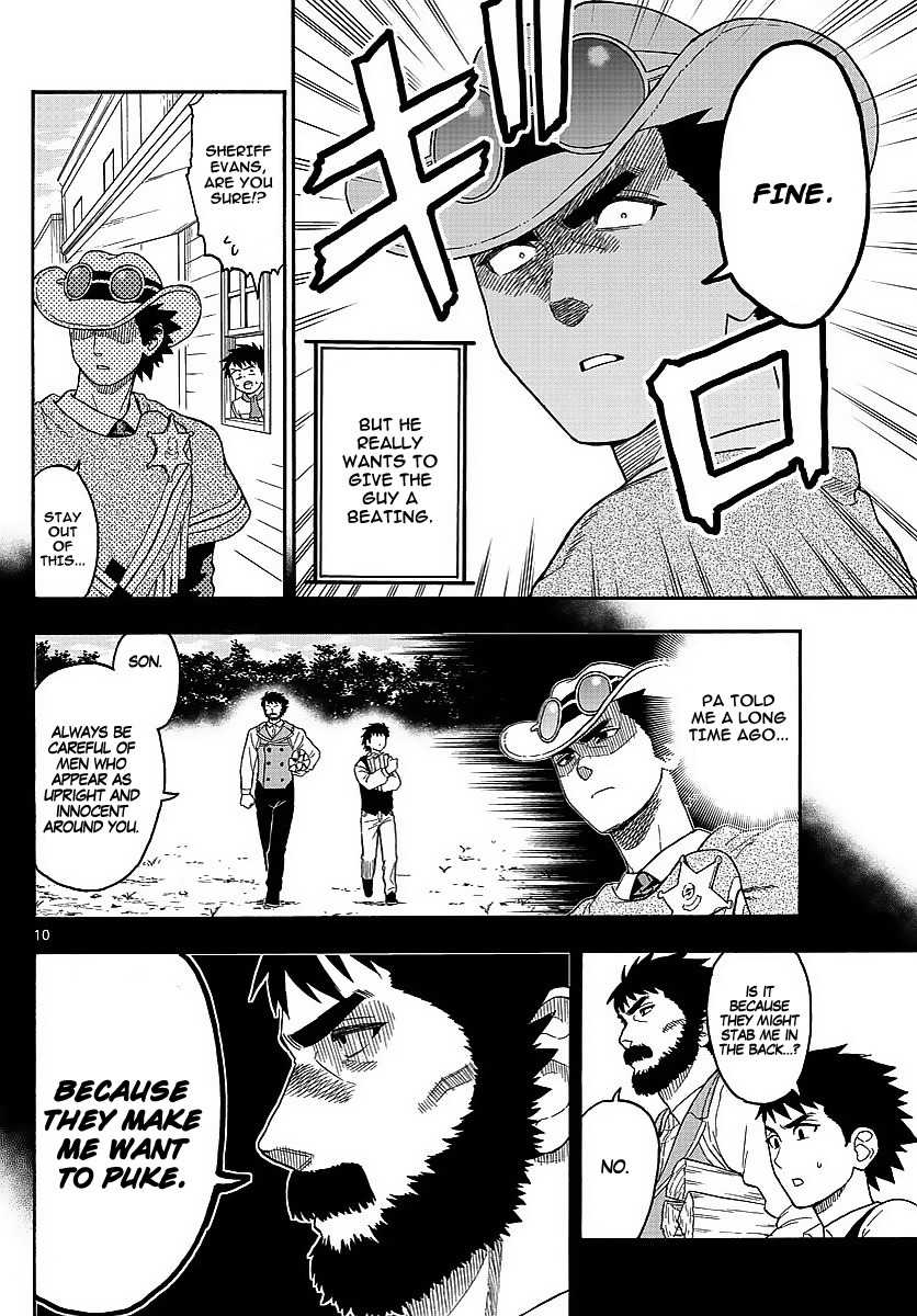 Hoankan Evans no Uso Chapter 11 page 10 - Chapter 11: A Sheriff Doesn't Know Defeat