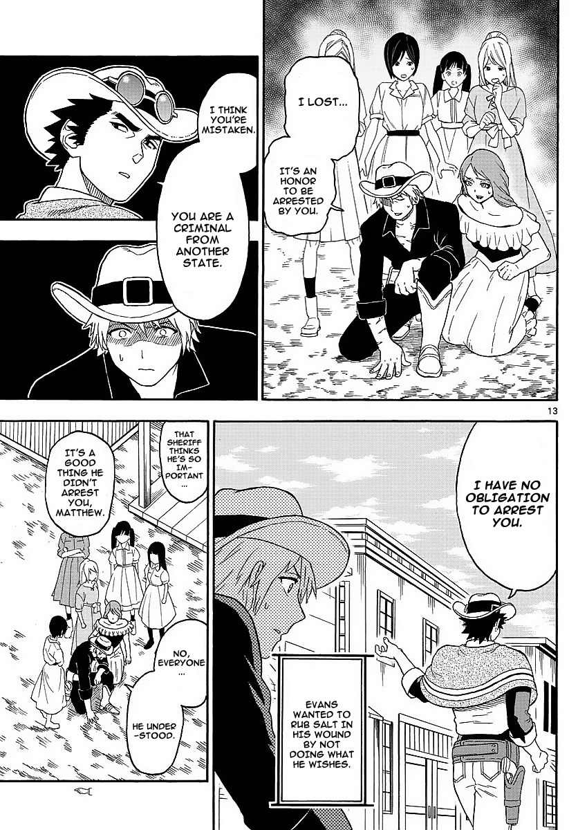 Hoankan Evans no Uso Chapter 11 page 13 - Chapter 11: A Sheriff Doesn't Know Defeat