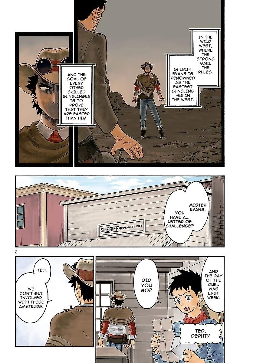 Hoankan Evans no Uso Chapter 11 page 2 - Chapter 11: A Sheriff Doesn't Know Defeat