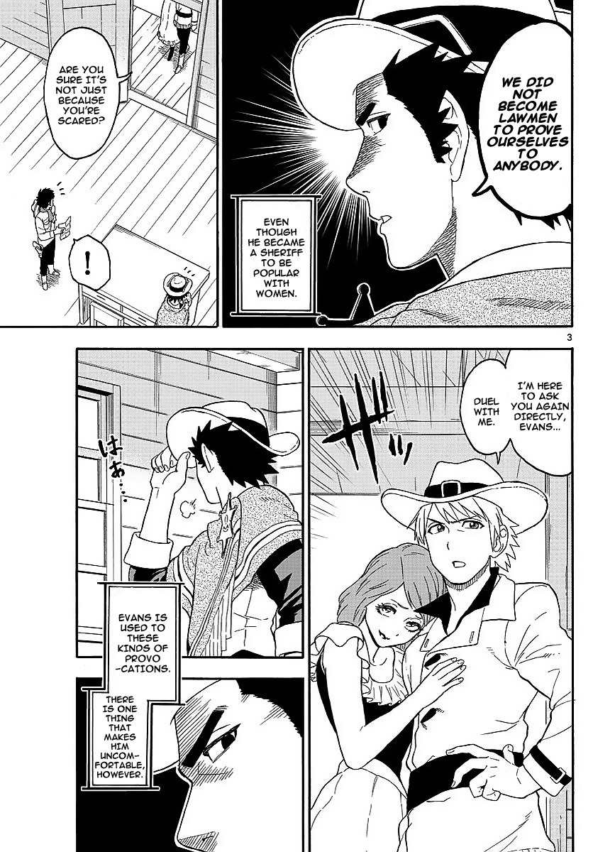 Hoankan Evans no Uso Chapter 11 page 3 - Chapter 11: A Sheriff Doesn't Know Defeat