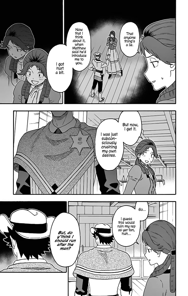 Hoankan Evans no Uso Chapter 114 page 13 - Chapter 114: A Sheriff Doesn't Look At Girls