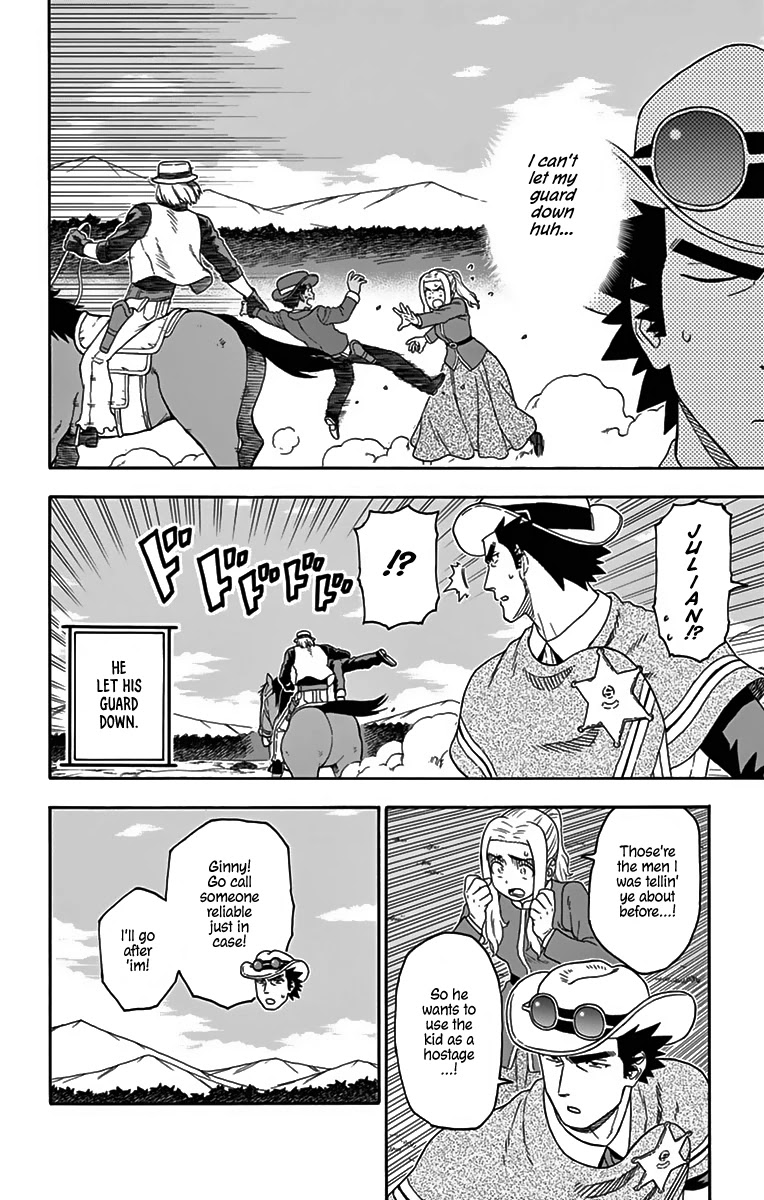 Hoankan Evans no Uso Chapter 117 page 10 - Chapter 117: A Sheriff Never Chooses His Duel Opponent