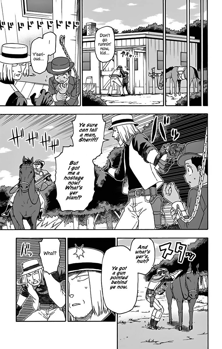 Hoankan Evans no Uso Chapter 117 page 11 - Chapter 117: A Sheriff Never Chooses His Duel Opponent