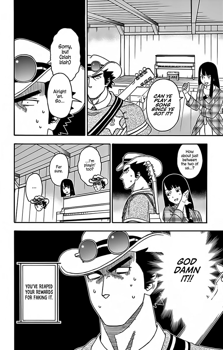 Hoankan Evans no Uso Chapter 122 page 10 - Chapter 122: A Sheriff Doesn't Play Guitar