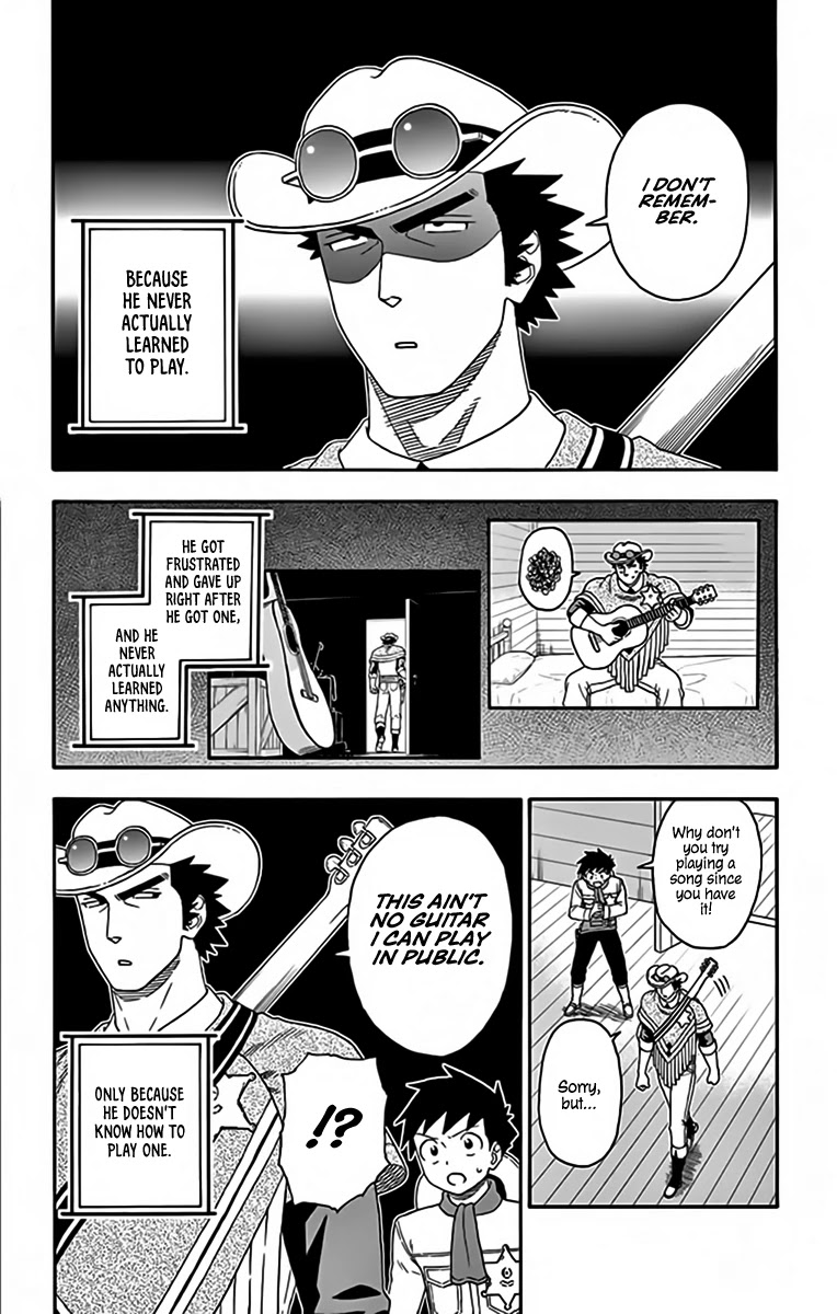 Hoankan Evans no Uso Chapter 122 page 4 - Chapter 122: A Sheriff Doesn't Play Guitar