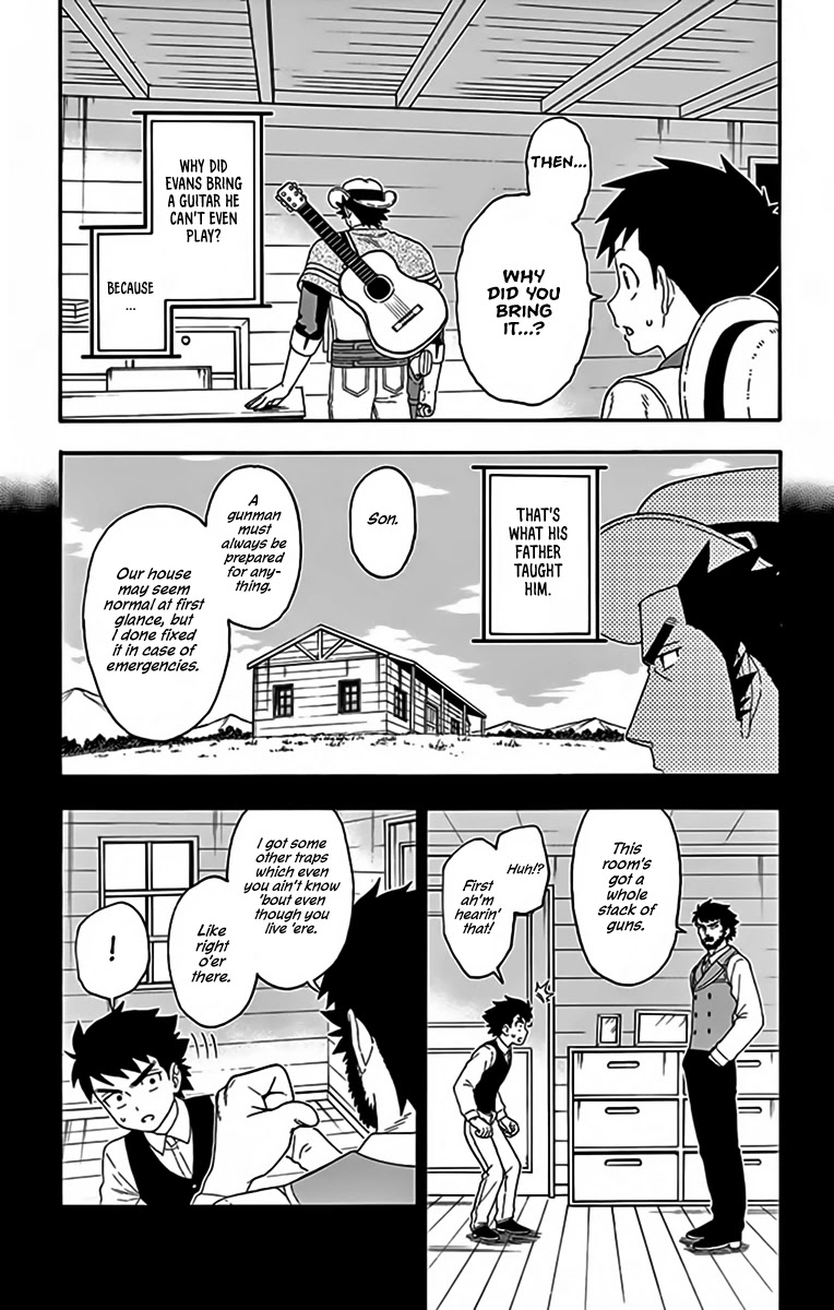 Hoankan Evans no Uso Chapter 122 page 5 - Chapter 122: A Sheriff Doesn't Play Guitar