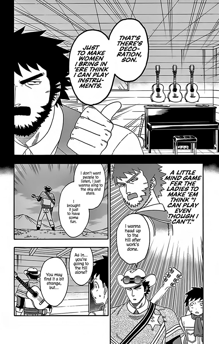 Hoankan Evans no Uso Chapter 122 page 6 - Chapter 122: A Sheriff Doesn't Play Guitar