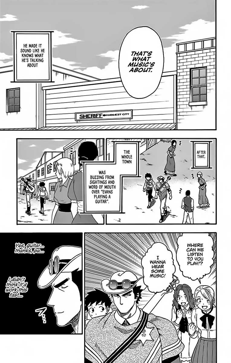 Hoankan Evans no Uso Chapter 122 page 7 - Chapter 122: A Sheriff Doesn't Play Guitar