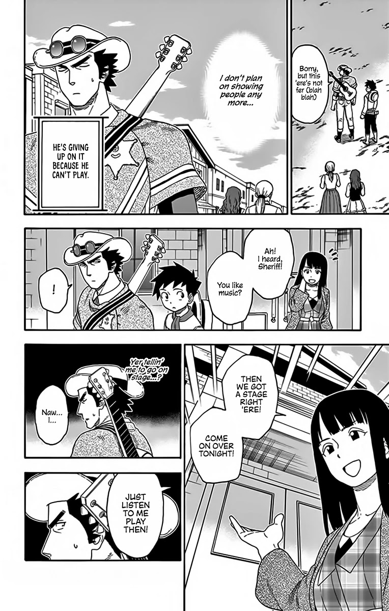 Hoankan Evans no Uso Chapter 122 page 8 - Chapter 122: A Sheriff Doesn't Play Guitar