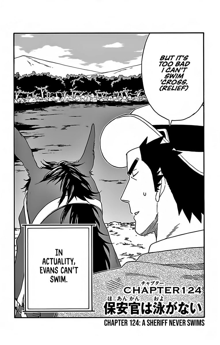 Hoankan Evans no Uso Chapter 124 page 2 - Chapter 124: A Sheriff Never Swims