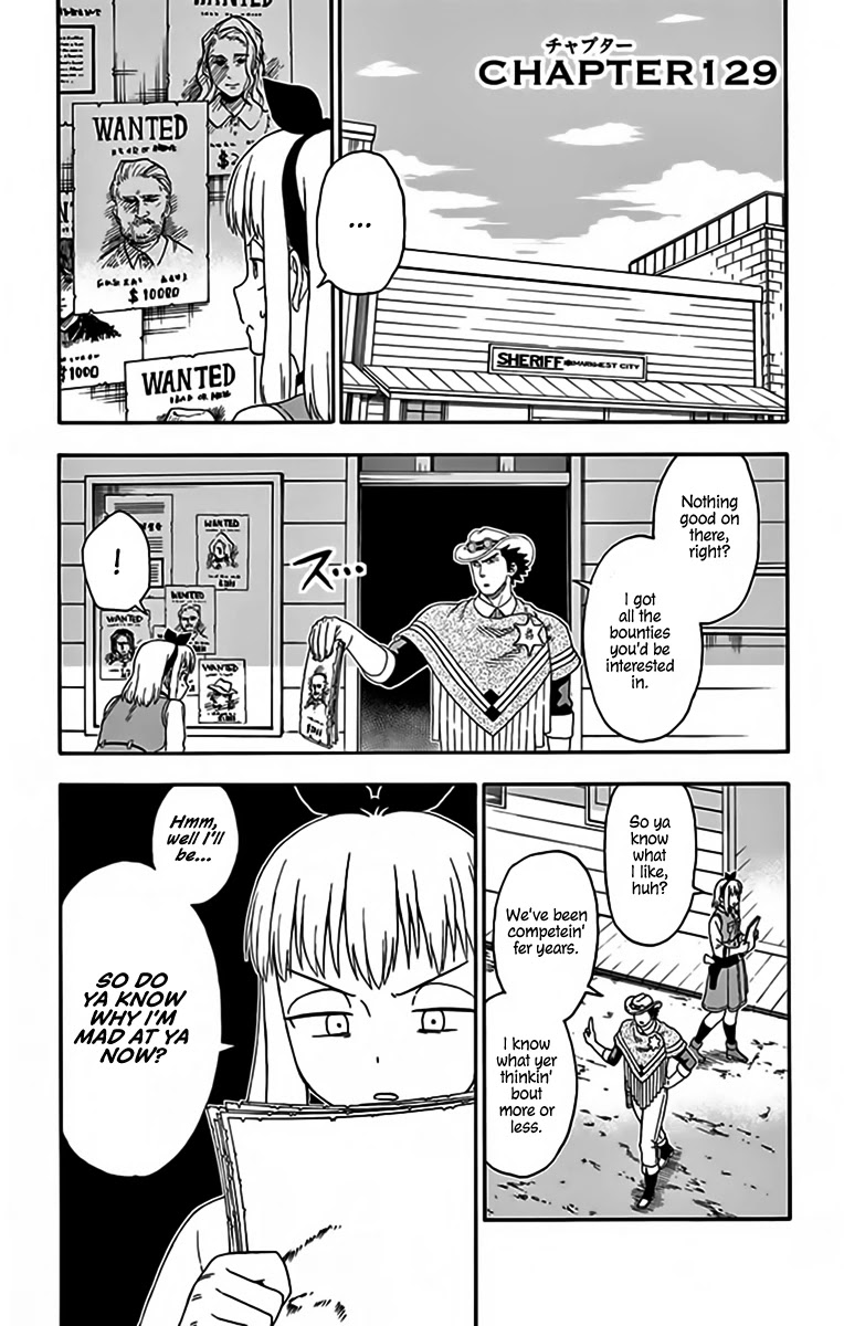 Hoankan Evans no Uso Chapter 129 page 1 - Chapter 129: A Bounty Hunter Never Says Why She's Mad