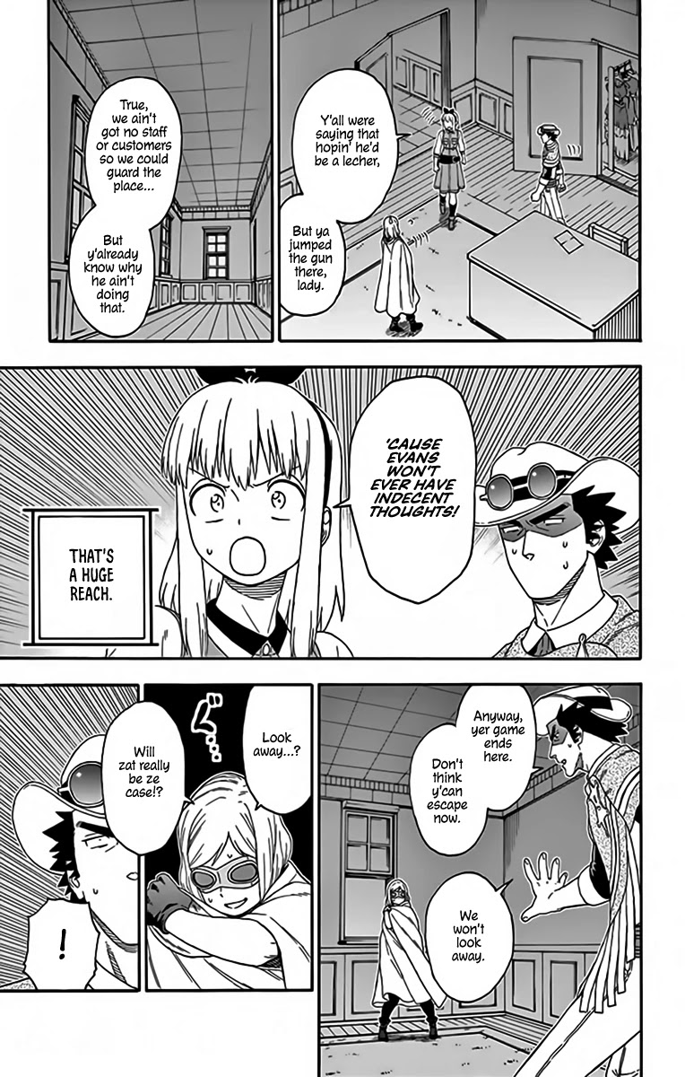 Hoankan Evans no Uso Chapter 130 page 13 - Chapter 130: Gentlemen Never Get Caught