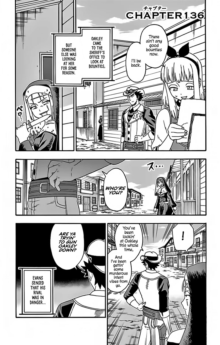 Hoankan Evans no Uso Chapter 136 page 1 - Chapter 136: A Sheriff Never Uses His Left Hand