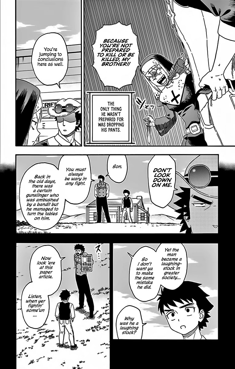 Hoankan Evans no Uso Chapter 136 page 10 - Chapter 136: A Sheriff Never Uses His Left Hand