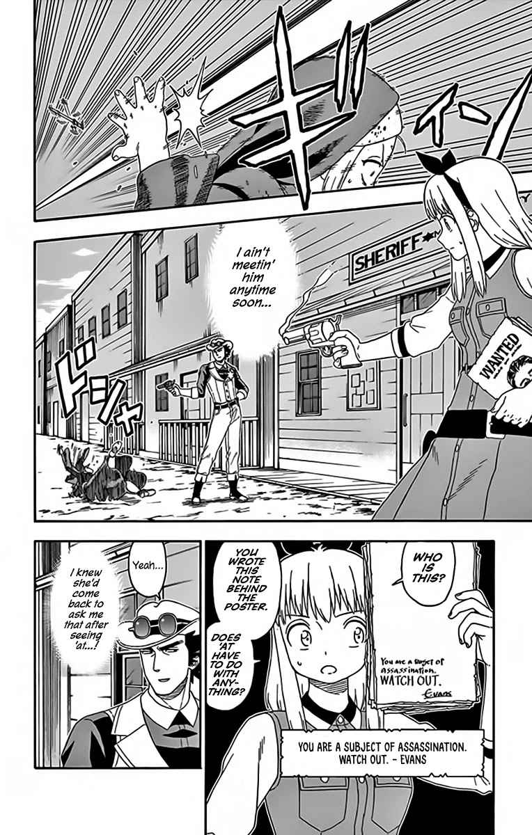 Hoankan Evans no Uso Chapter 136 page 12 - Chapter 136: A Sheriff Never Uses His Left Hand