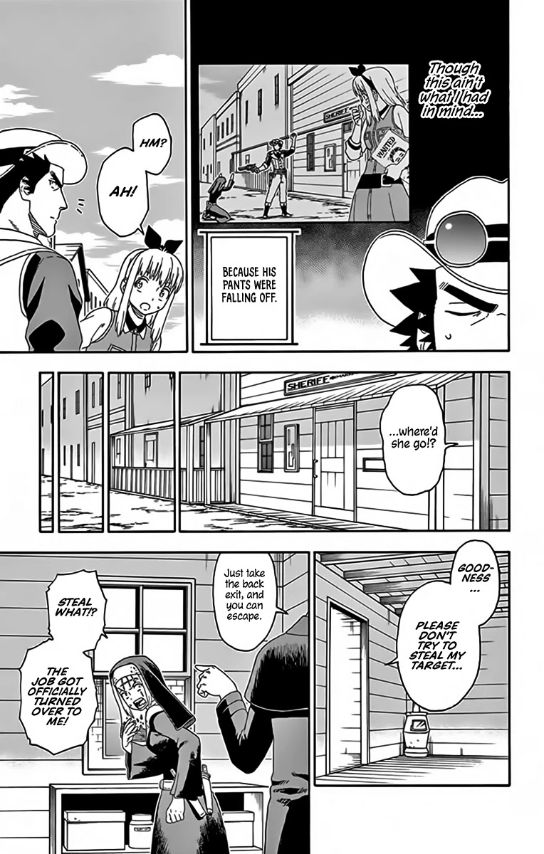 Hoankan Evans no Uso Chapter 136 page 13 - Chapter 136: A Sheriff Never Uses His Left Hand