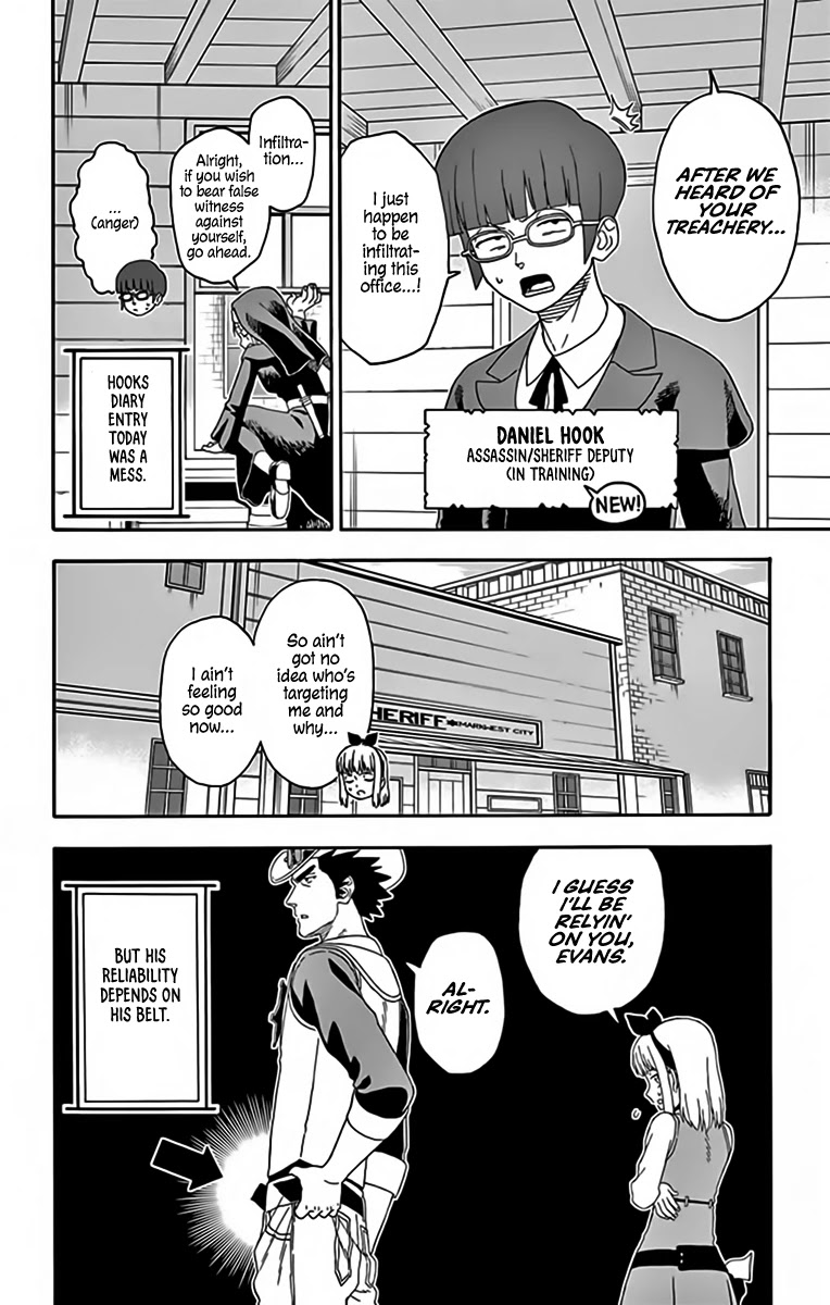 Hoankan Evans no Uso Chapter 136 page 14 - Chapter 136: A Sheriff Never Uses His Left Hand