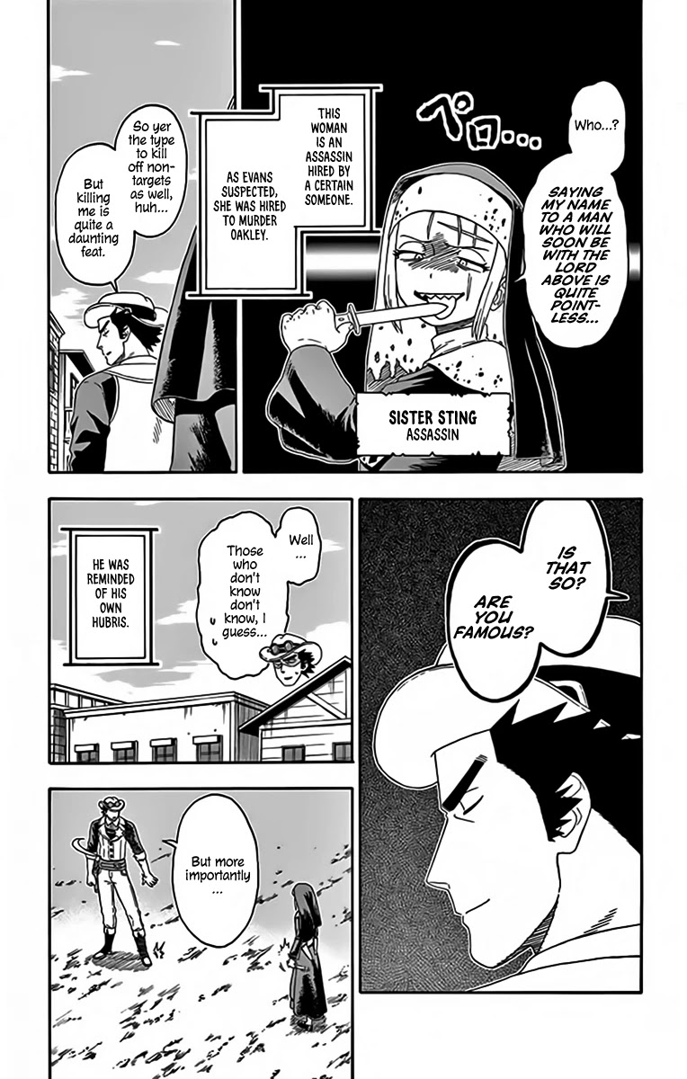Hoankan Evans no Uso Chapter 136 page 3 - Chapter 136: A Sheriff Never Uses His Left Hand