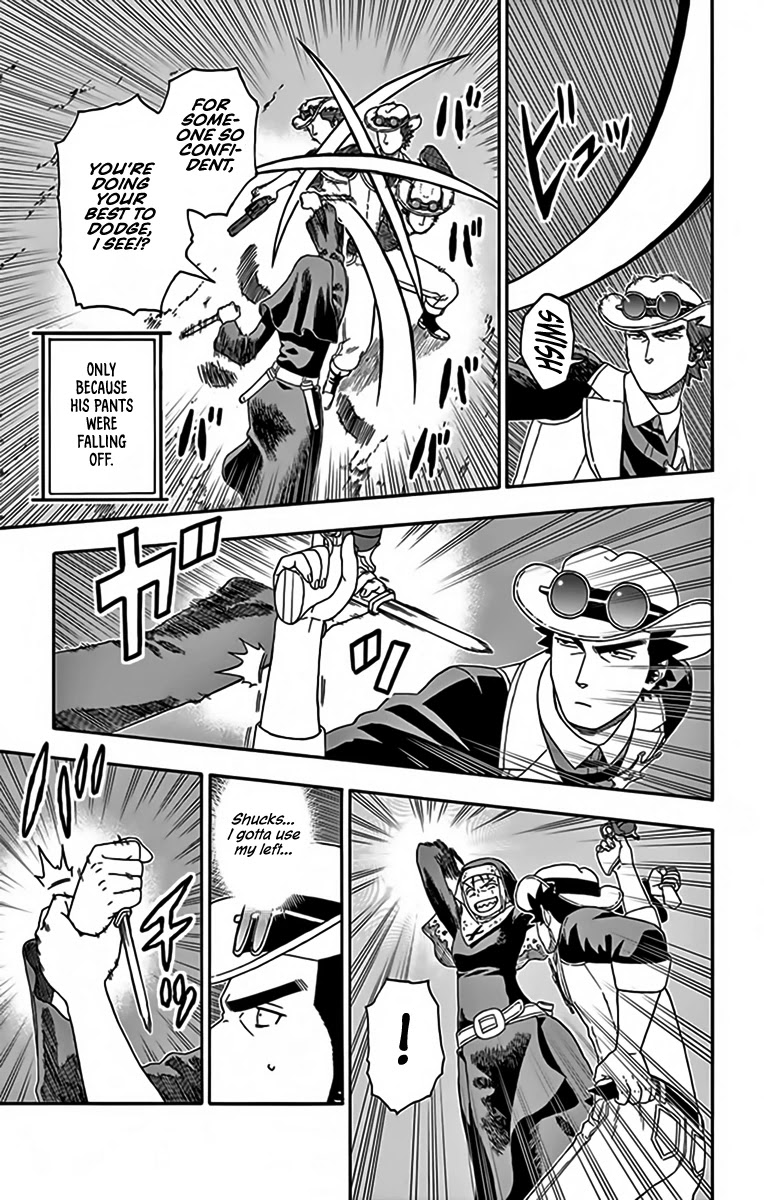 Hoankan Evans no Uso Chapter 136 page 7 - Chapter 136: A Sheriff Never Uses His Left Hand