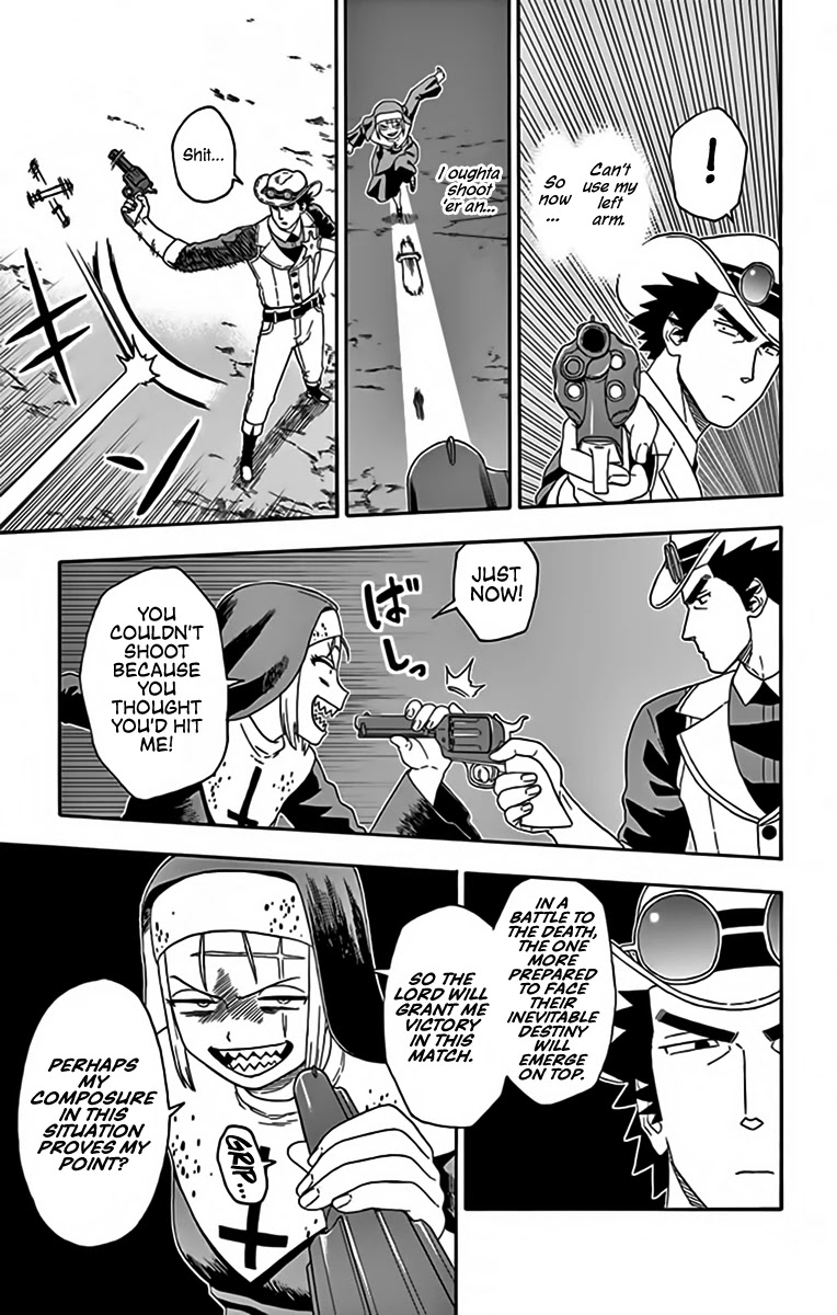 Hoankan Evans no Uso Chapter 136 page 9 - Chapter 136: A Sheriff Never Uses His Left Hand