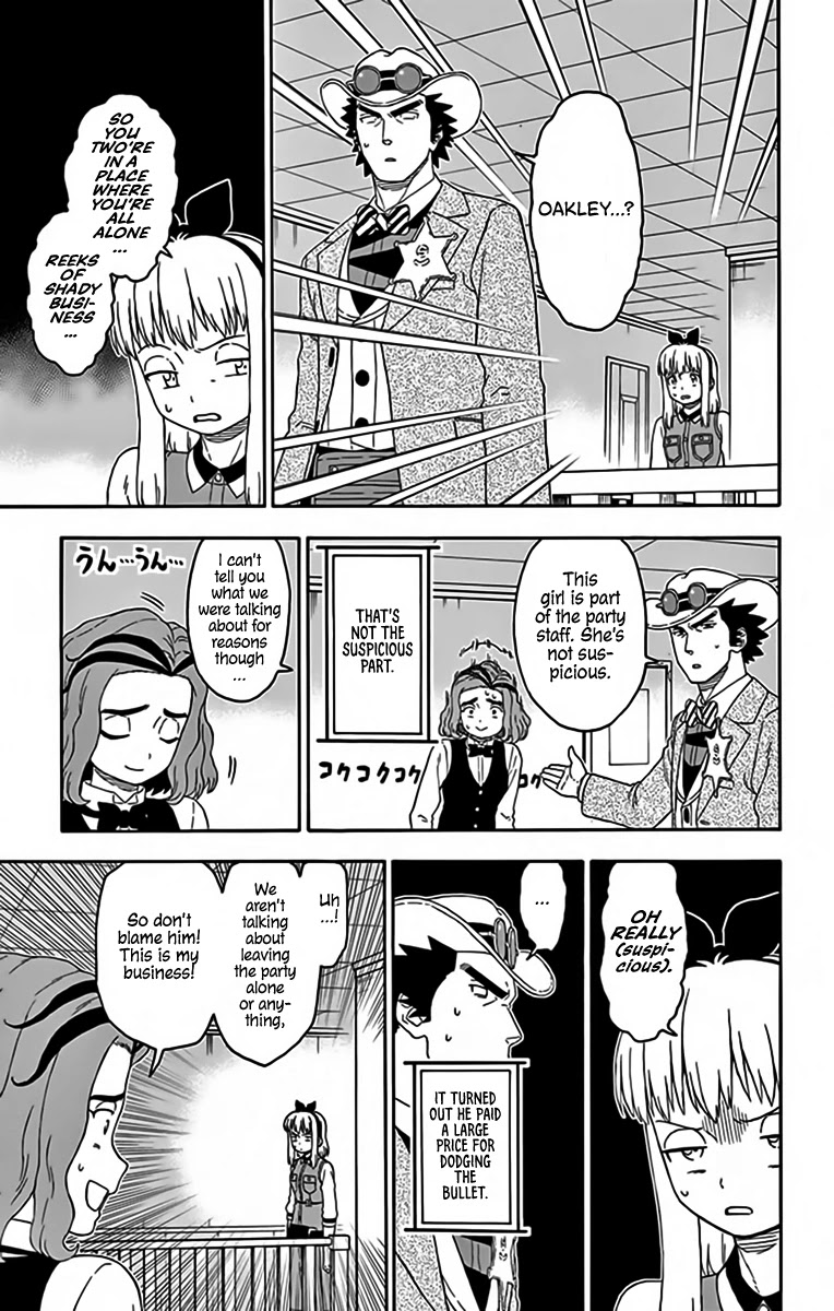 Hoankan Evans no Uso Chapter 143 page 10 - Chapter 143: A Sheriff Never Believes