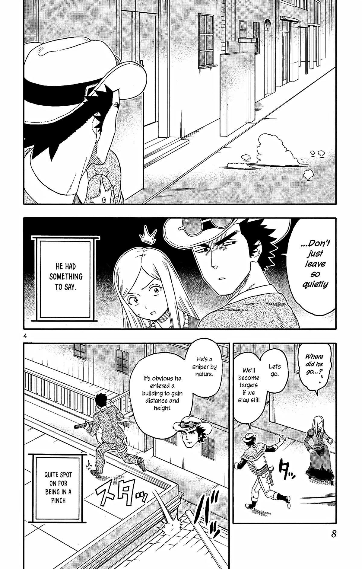 Hoankan Evans no Uso Chapter 146 page 4 - Chapter 146: A Sheriff Never Speaks in Hindsight