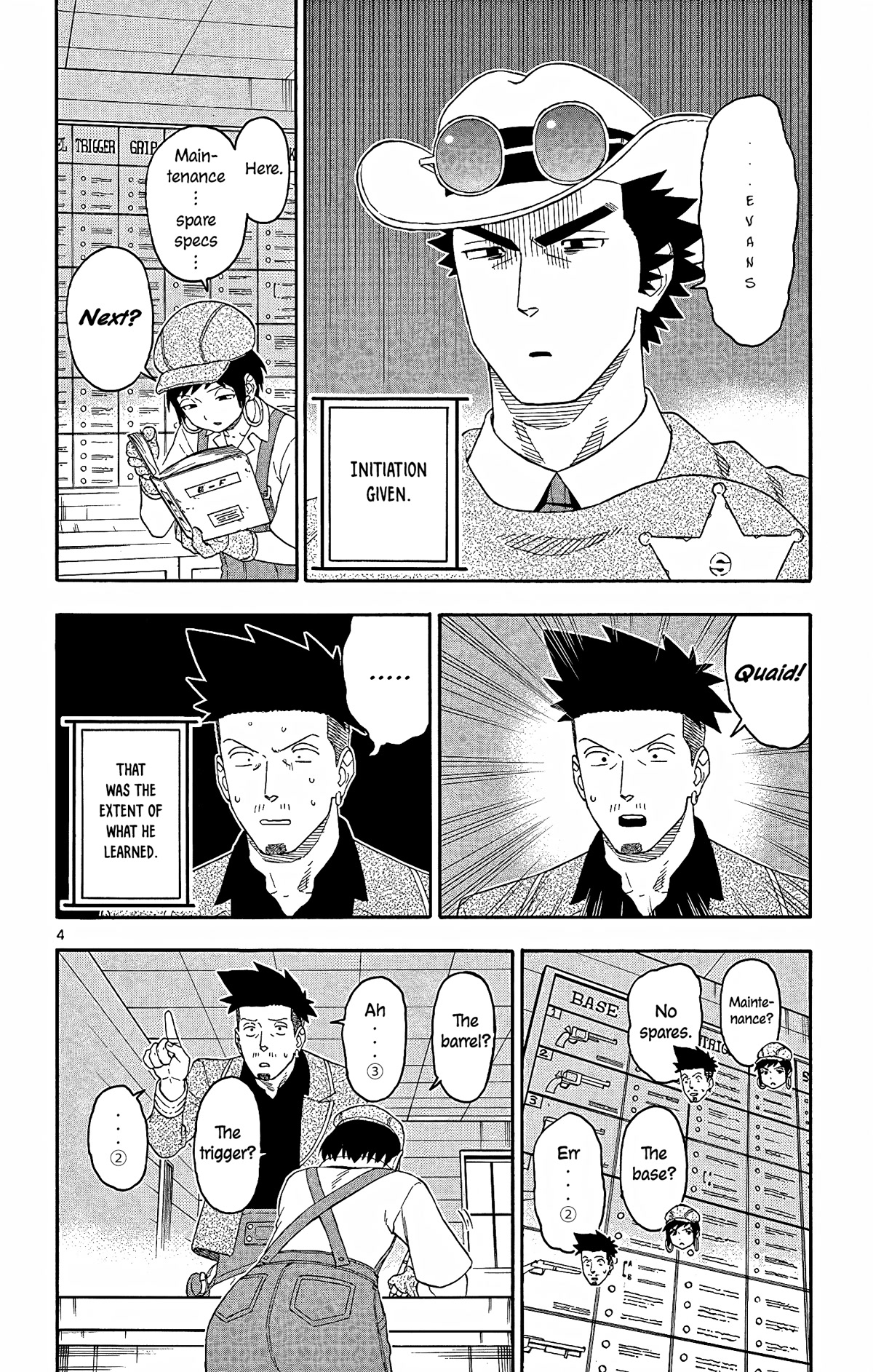 Hoankan Evans no Uso Chapter 147 page 4 - Chapter 147: The Gunsmith Doesn’t Let the Customer Go