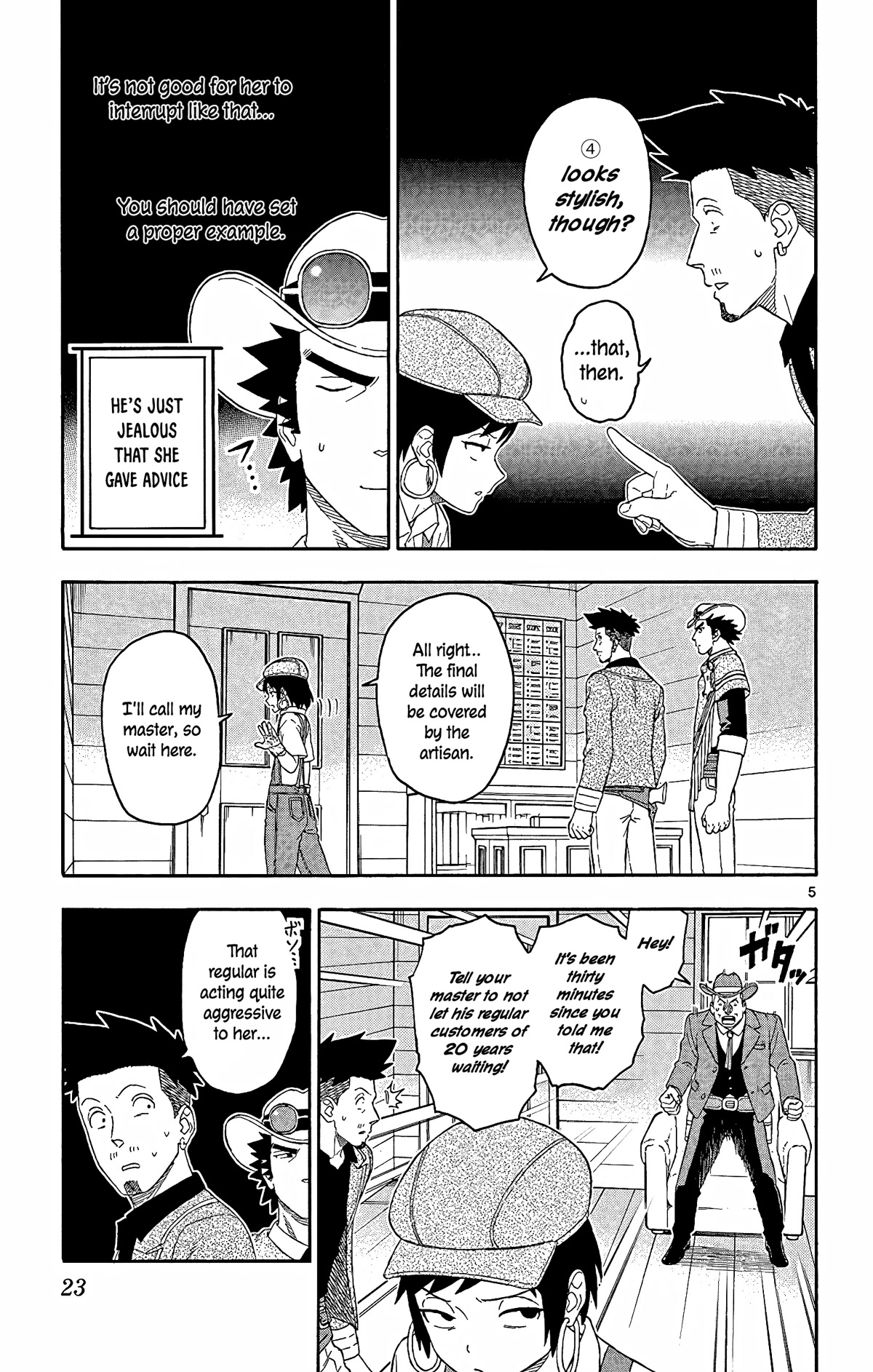 Hoankan Evans no Uso Chapter 147 page 5 - Chapter 147: The Gunsmith Doesn’t Let the Customer Go