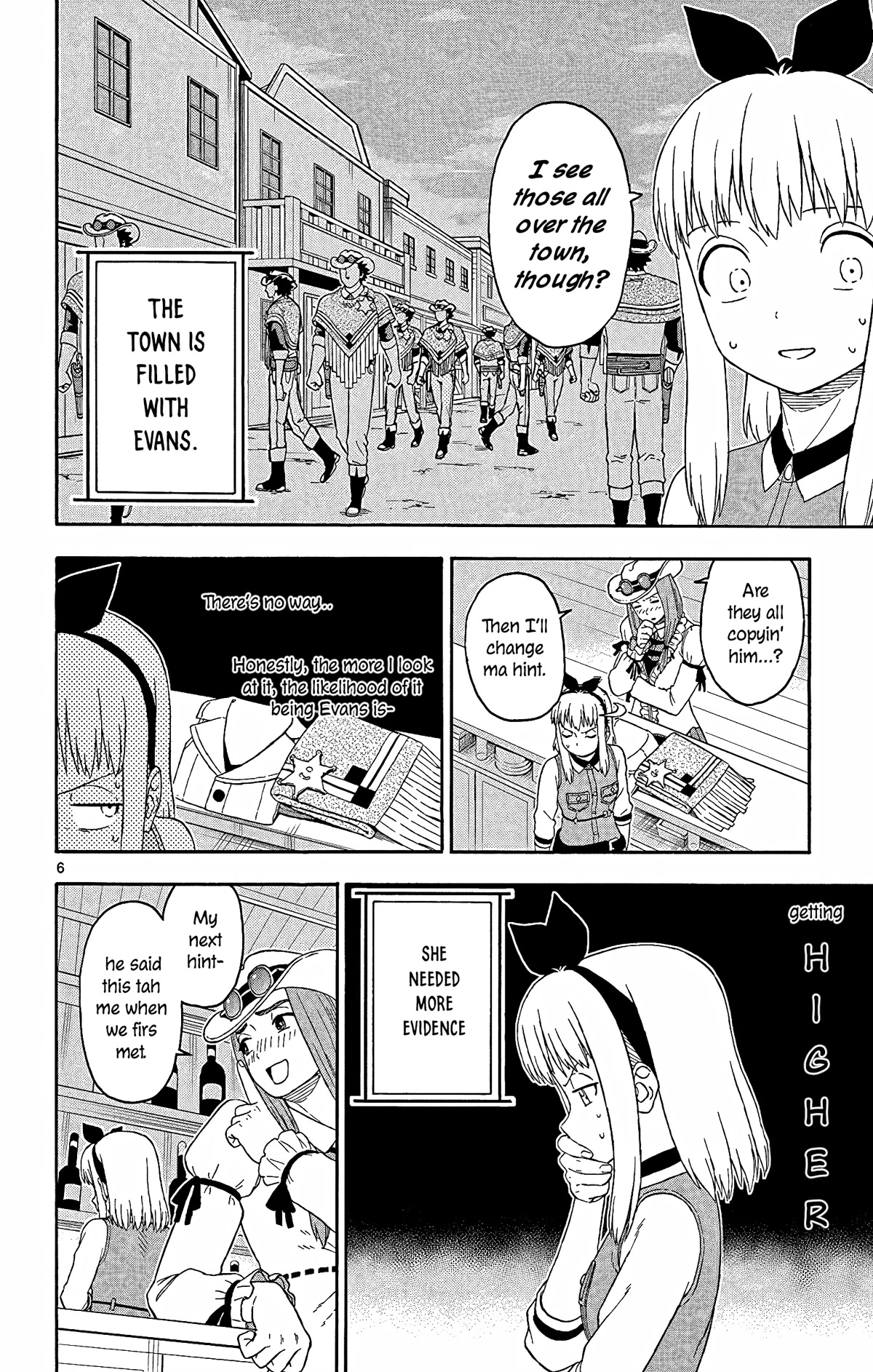 Hoankan Evans no Uso Chapter 148 page 6 - Chapter 148: The Bounty Hunter Has No Clue