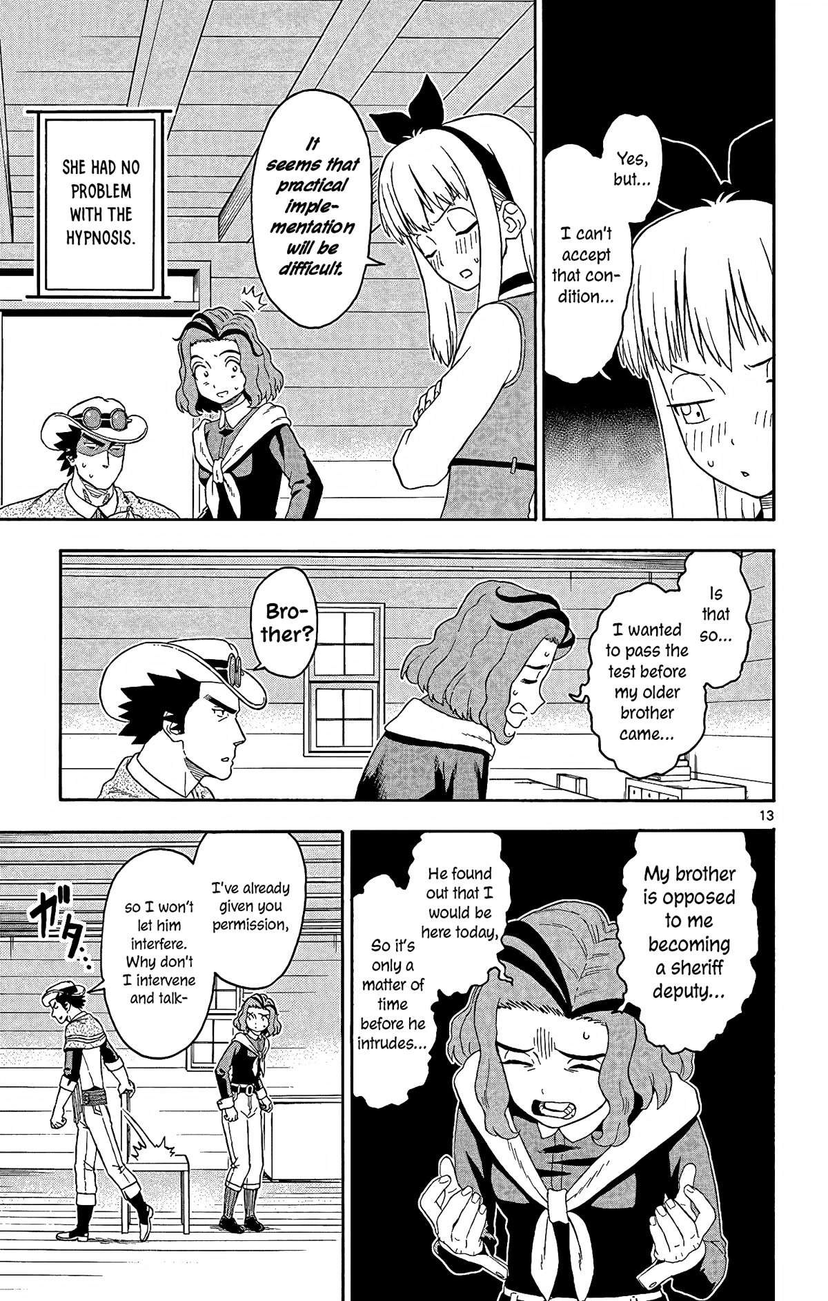 Hoankan Evans no Uso Chapter 149 page 13 - Chapter 149: The Sheriff Cannot Be Hypnotized