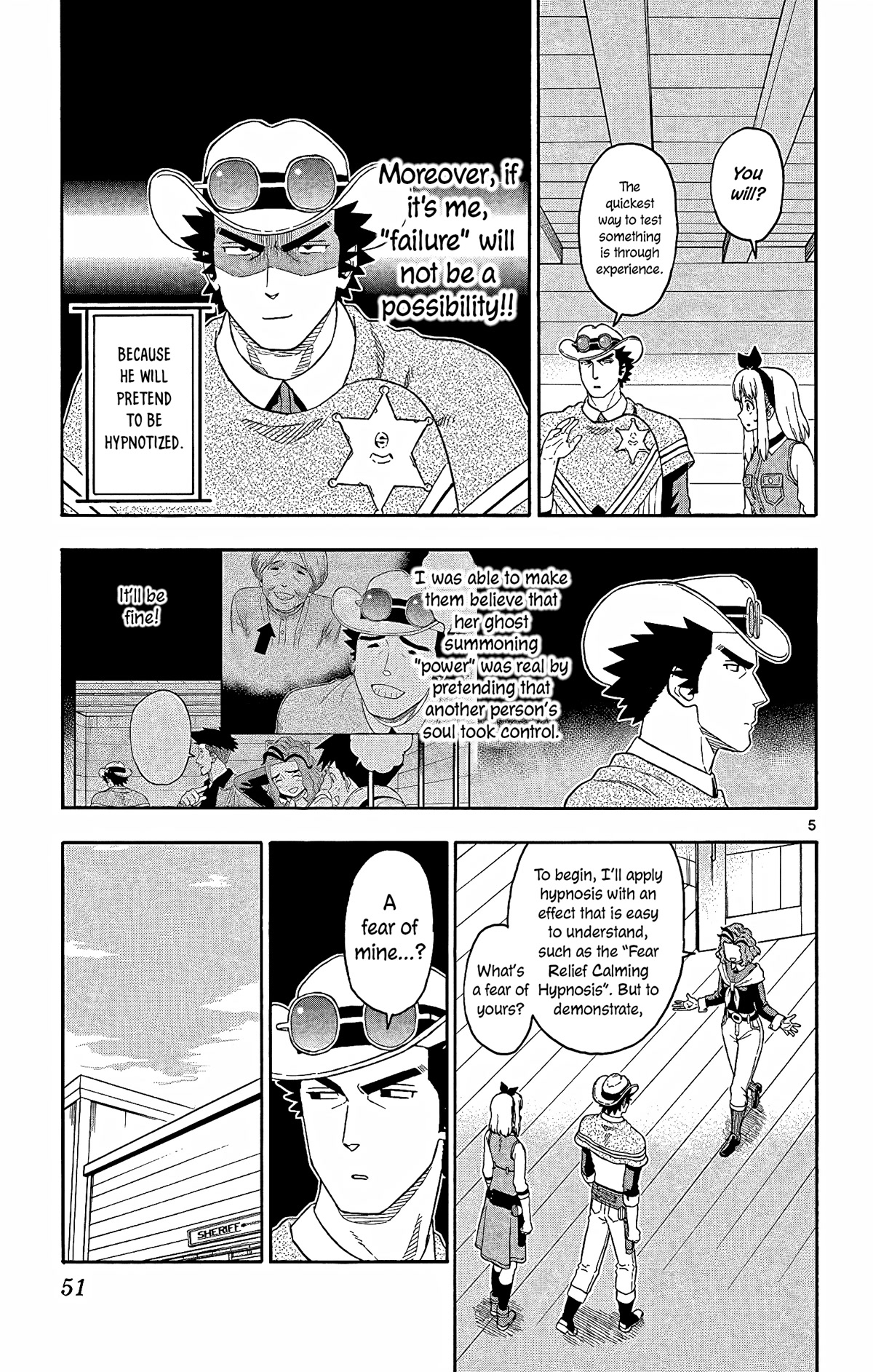 Hoankan Evans no Uso Chapter 149 page 5 - Chapter 149: The Sheriff Cannot Be Hypnotized