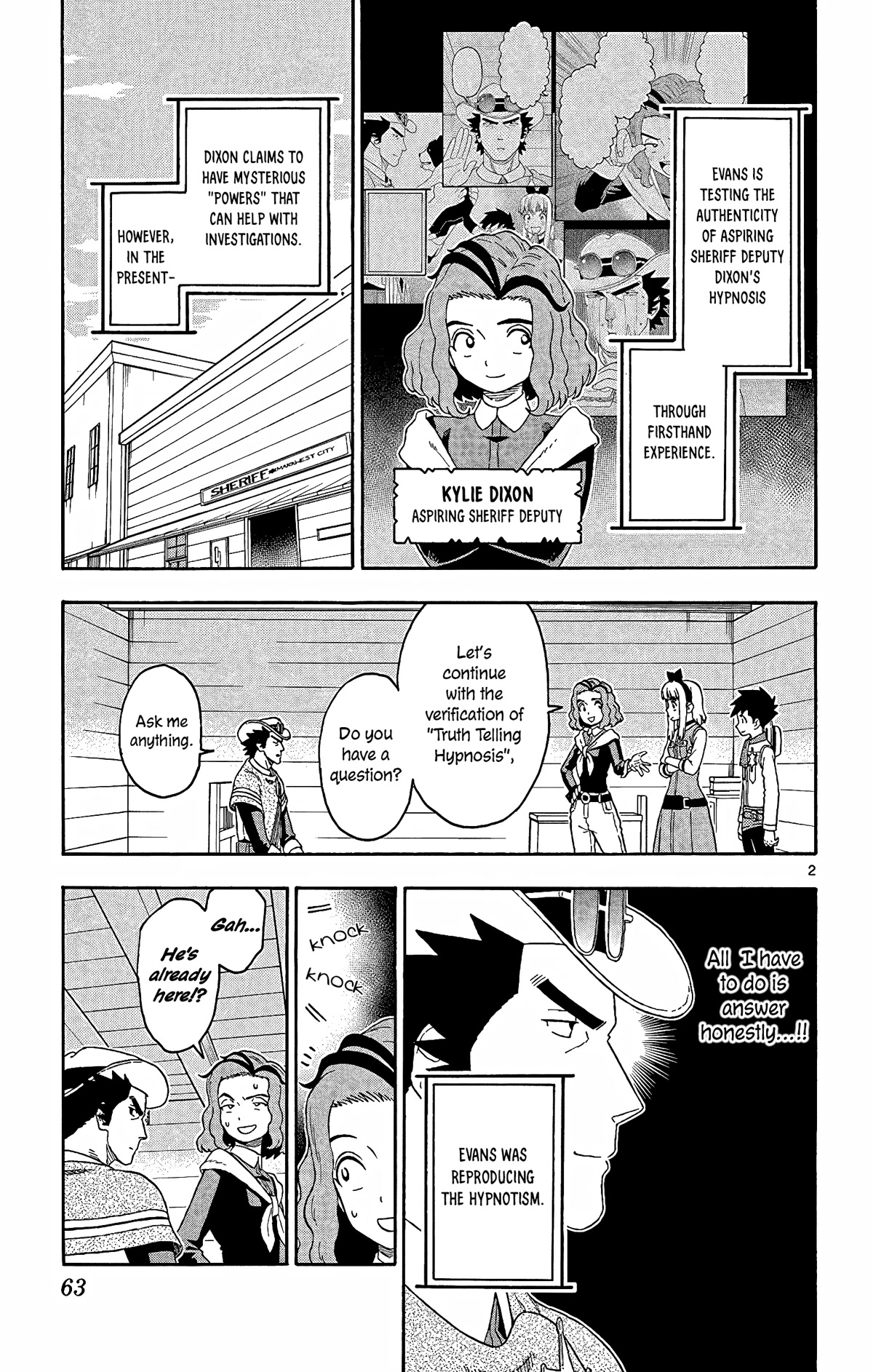 Hoankan Evans no Uso Chapter 150 page 3 - Chapter 150: The Sheriff Doesn’t Fear Pain