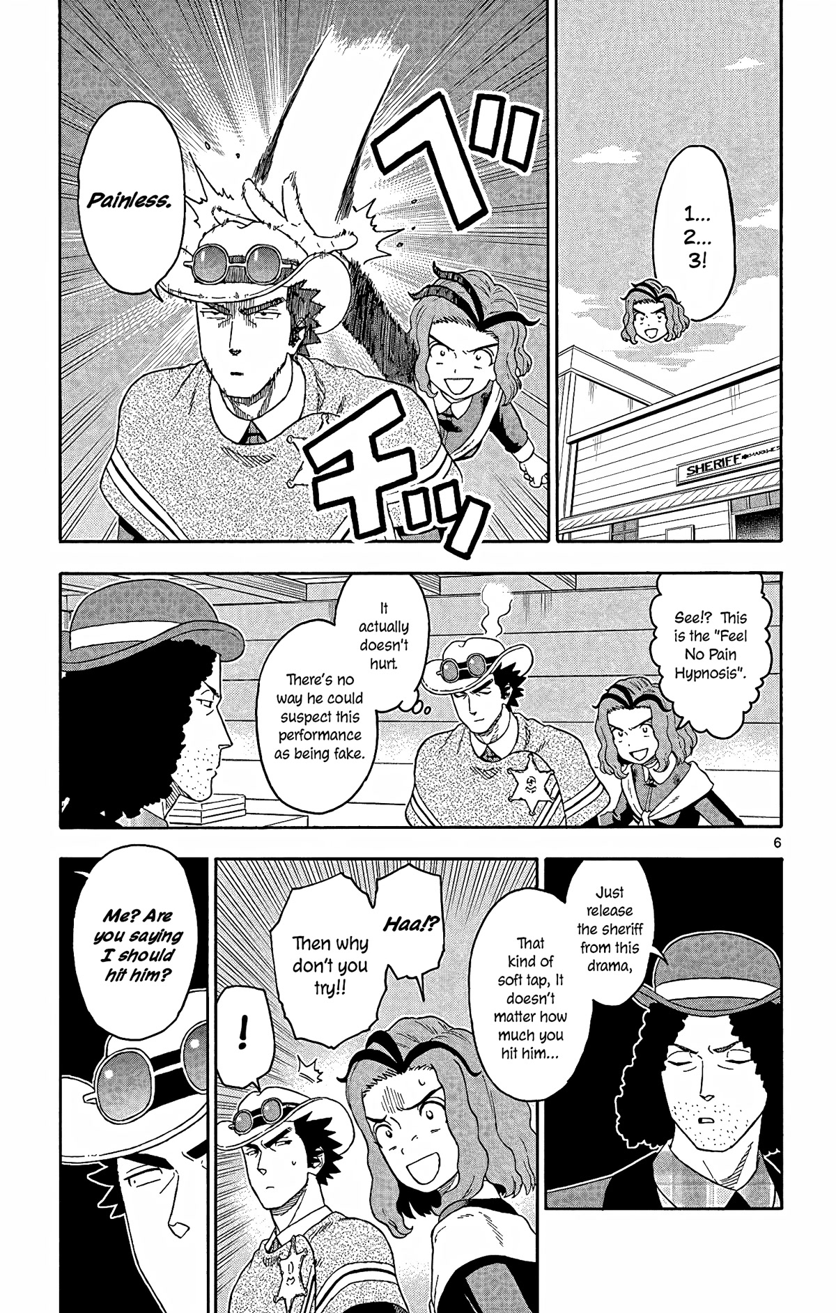 Hoankan Evans no Uso Chapter 150 page 7 - Chapter 150: The Sheriff Doesn’t Fear Pain