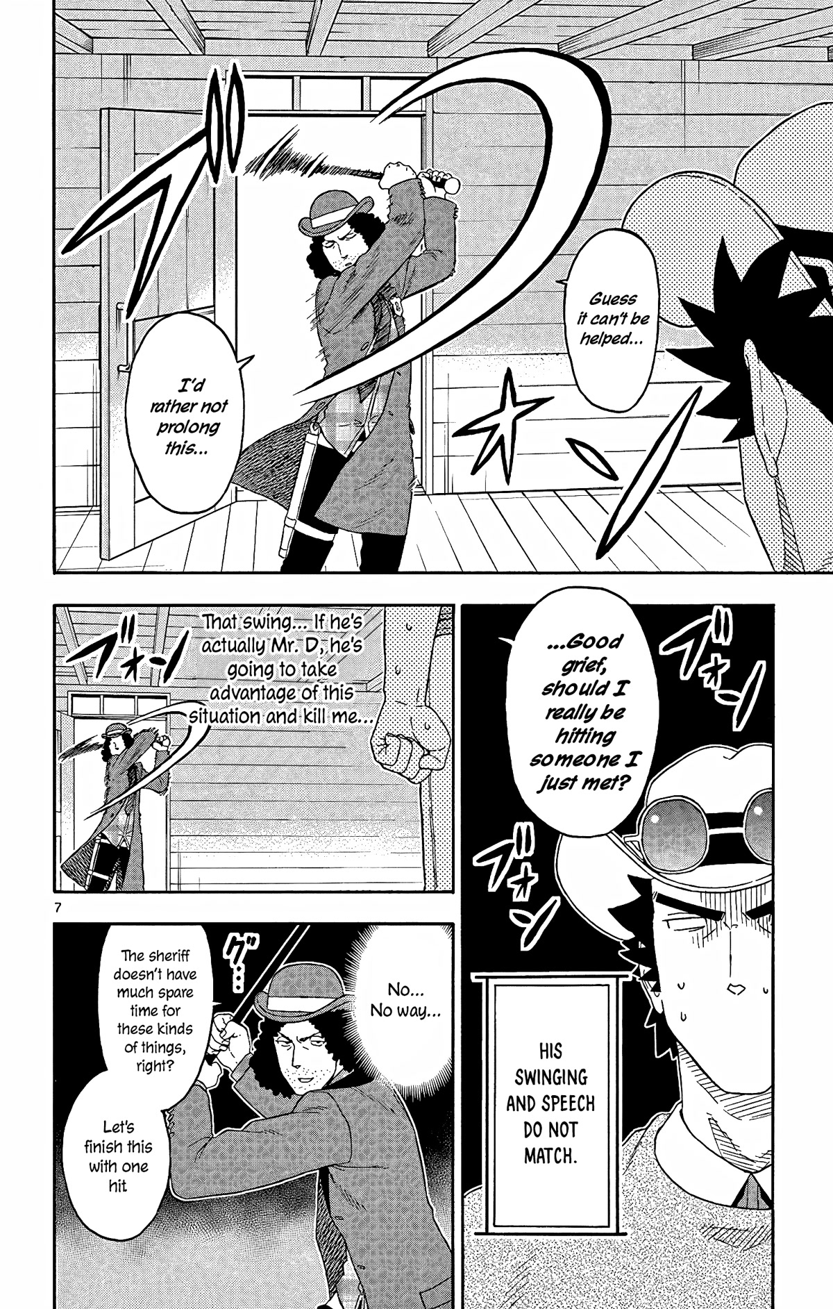 Hoankan Evans no Uso Chapter 150 page 8 - Chapter 150: The Sheriff Doesn’t Fear Pain