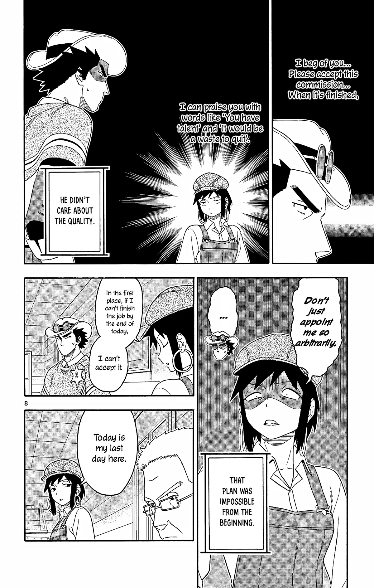 Hoankan Evans no Uso Chapter 151 page 8 - Chapter 151: The Gunsmith Can't Be Stopped