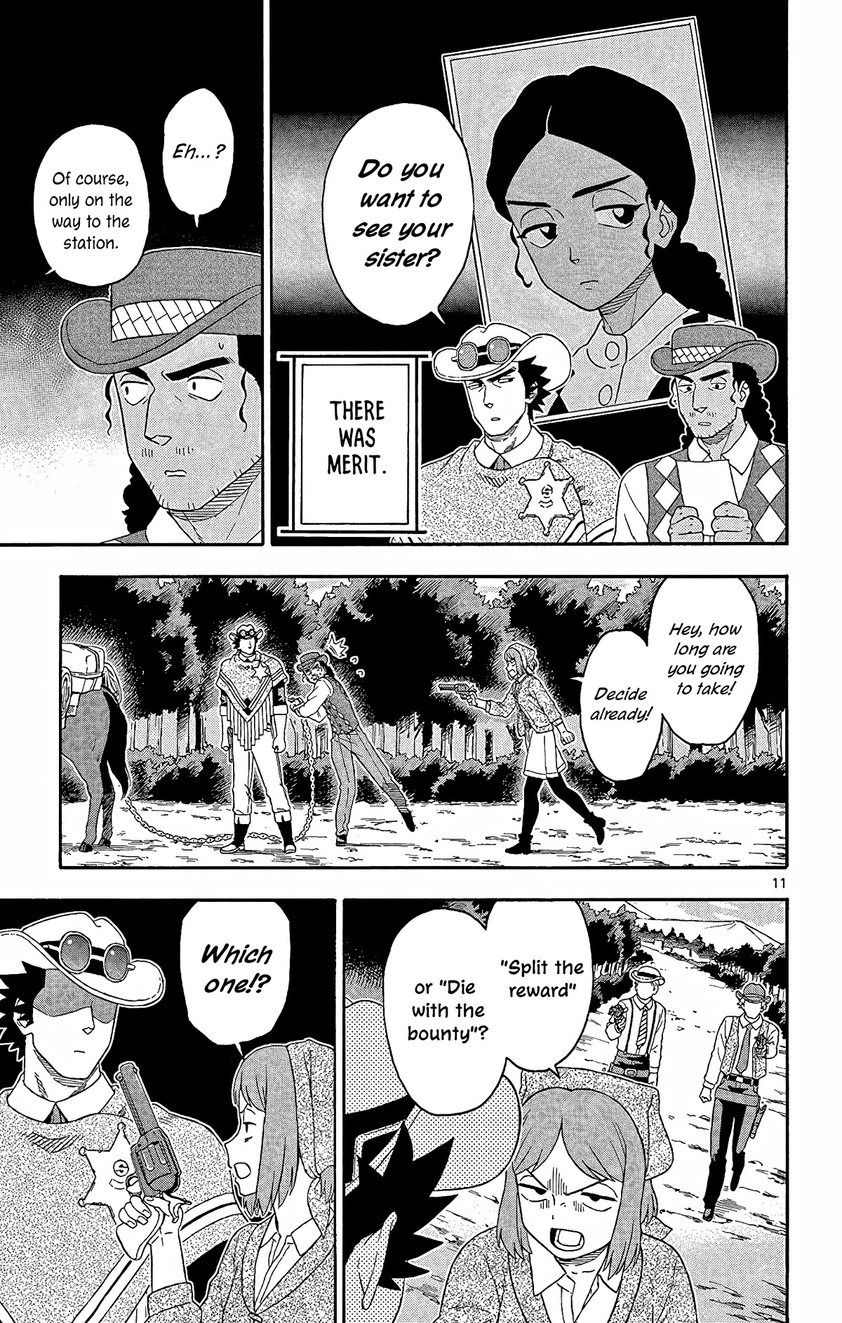 Hoankan Evans no Uso Chapter 153 page 11 - Chapter 153: Brother and Sister (1)