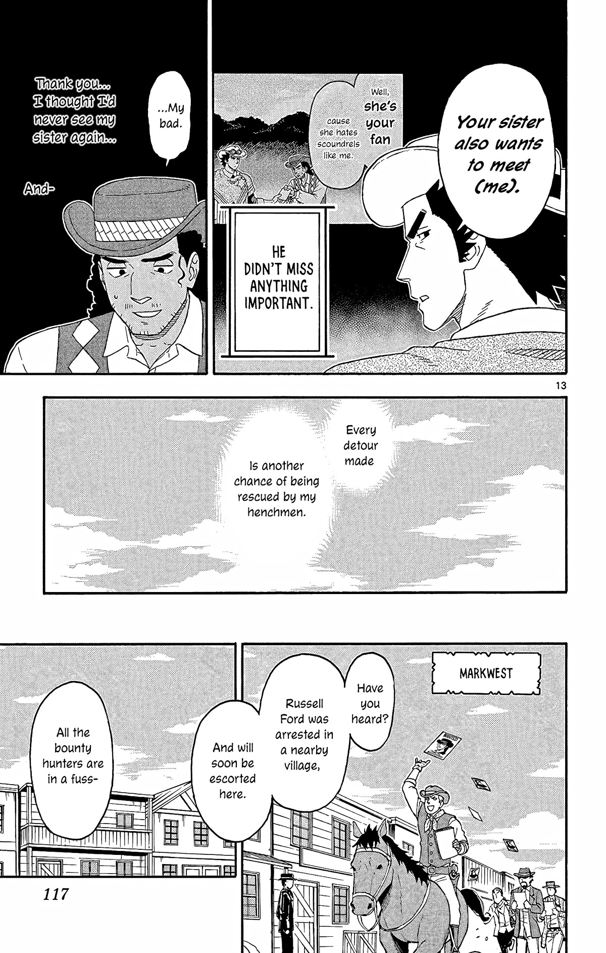 Hoankan Evans no Uso Chapter 153 page 13 - Chapter 153: Brother and Sister (1)