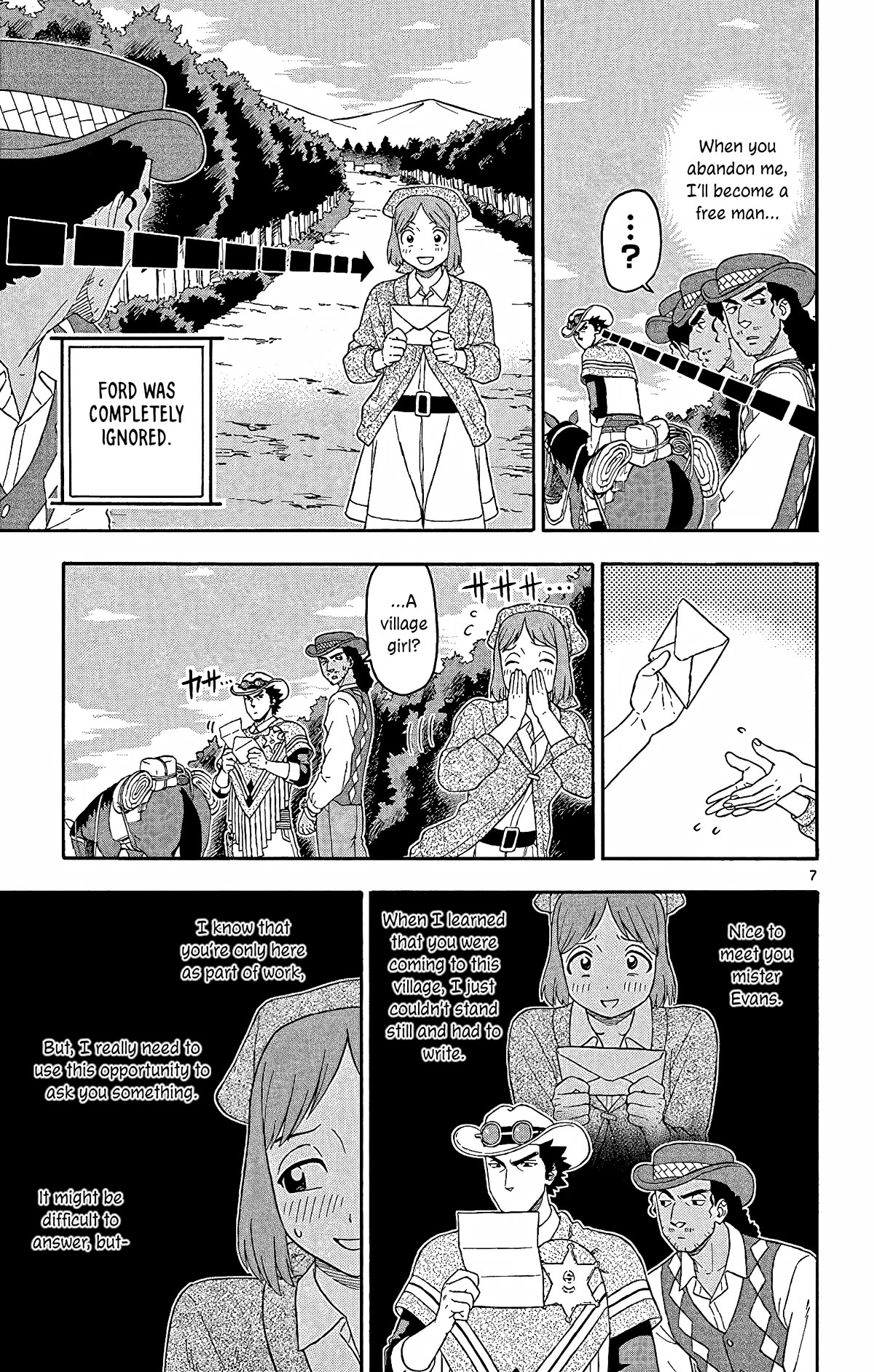 Hoankan Evans no Uso Chapter 153 page 7 - Chapter 153: Brother and Sister (1)