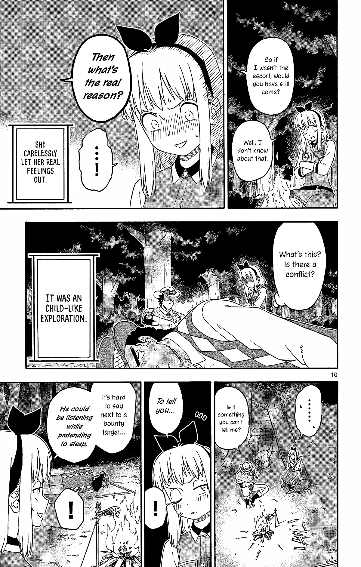 Hoankan Evans no Uso Chapter 155 page 11 - Chapter 155: Brother and Sister (3)