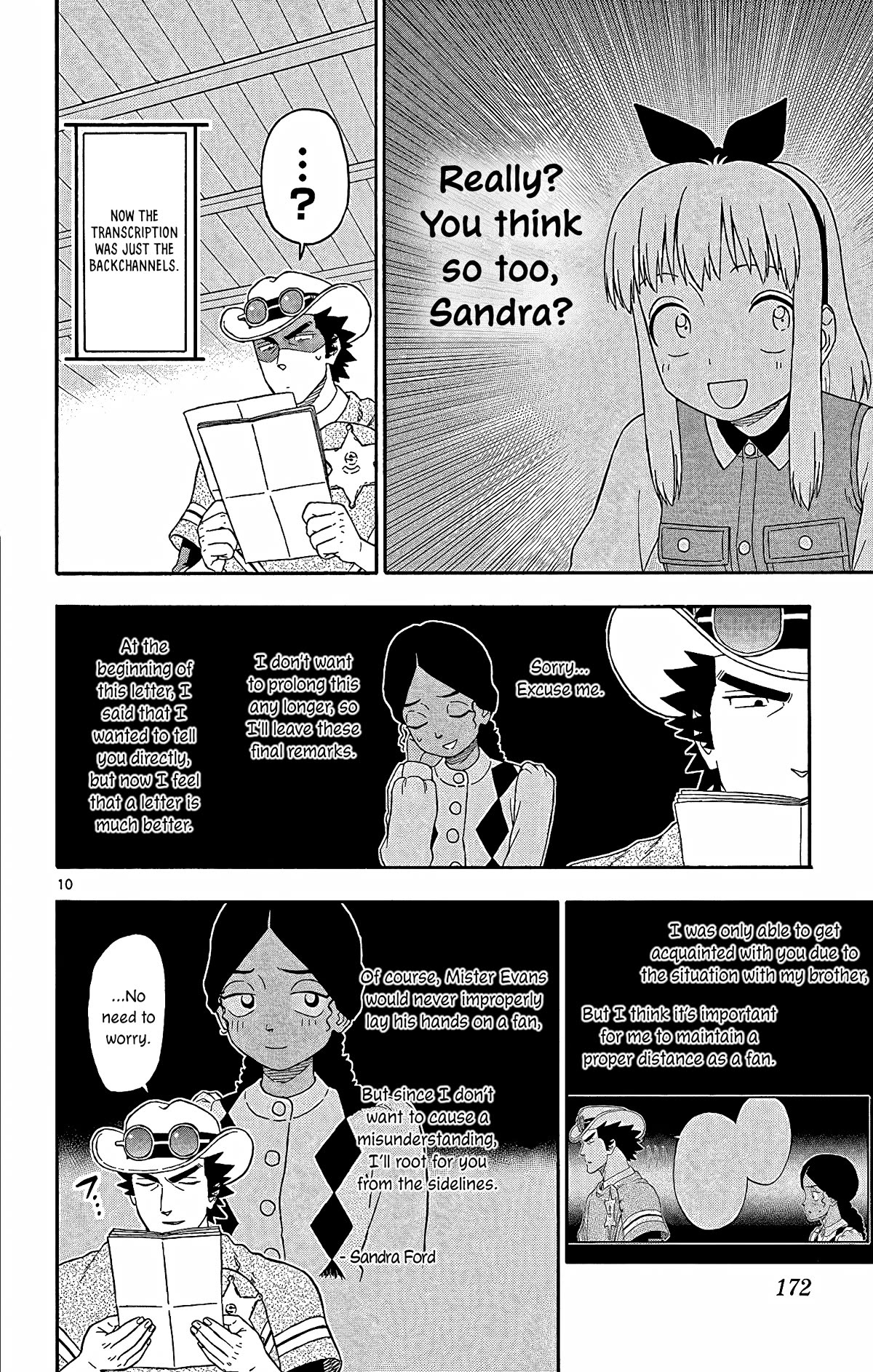 Hoankan Evans no Uso Chapter 157 page 10 - Chapter 157: The Sheriff Doesn't Respond to Letters with Letters