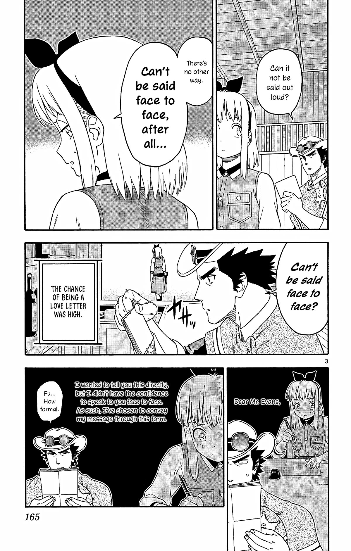 Hoankan Evans no Uso Chapter 157 page 3 - Chapter 157: The Sheriff Doesn't Respond to Letters with Letters