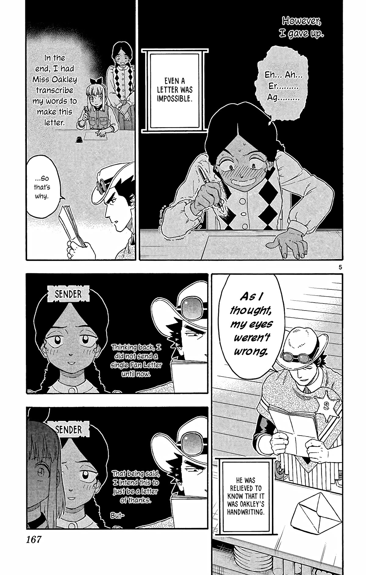 Hoankan Evans no Uso Chapter 157 page 5 - Chapter 157: The Sheriff Doesn't Respond to Letters with Letters