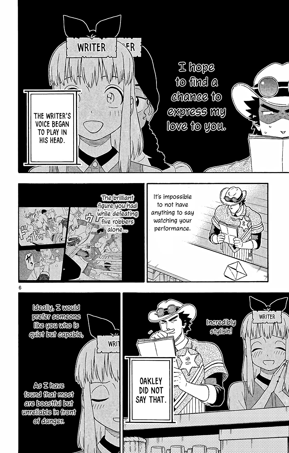 Hoankan Evans no Uso Chapter 157 page 6 - Chapter 157: The Sheriff Doesn't Respond to Letters with Letters